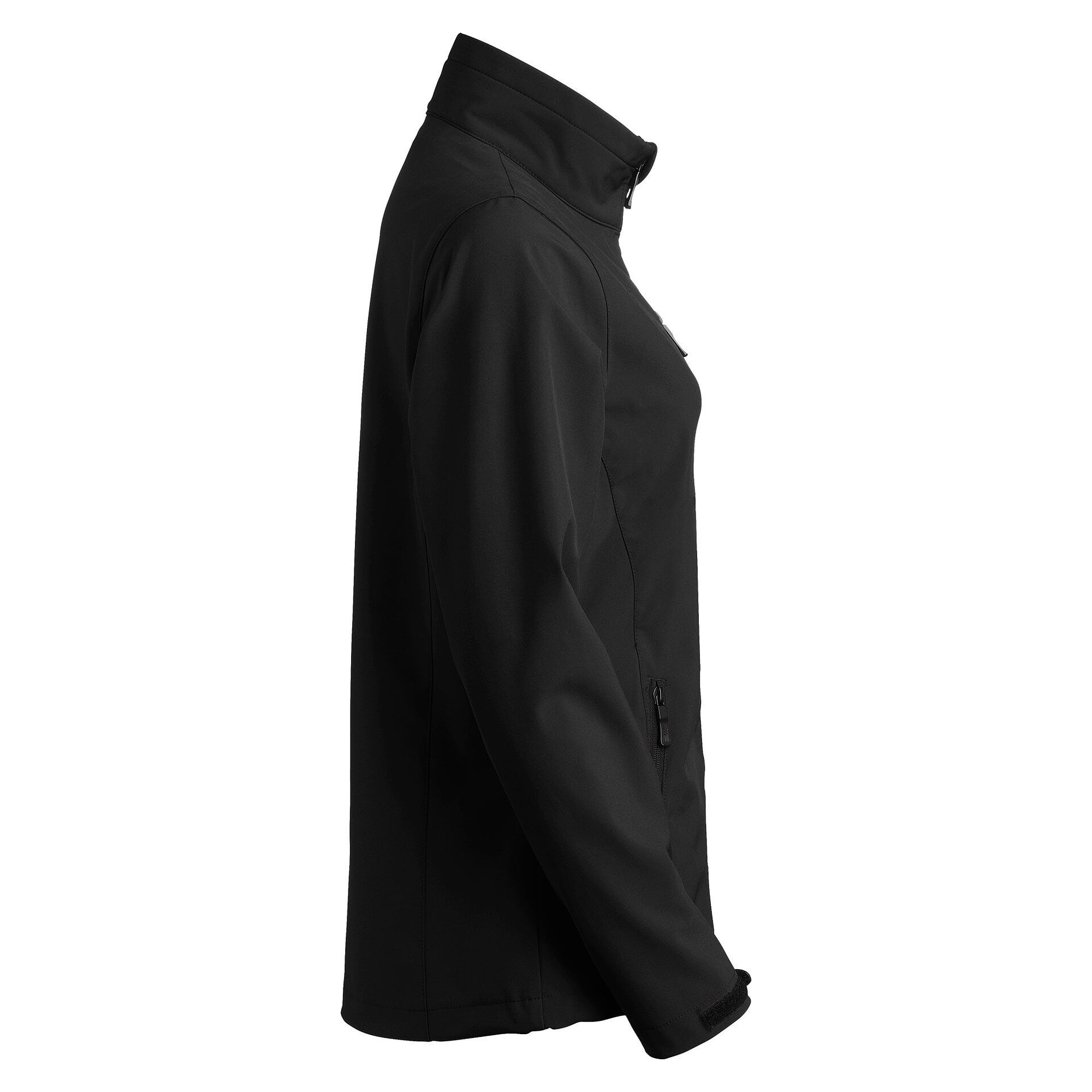 Damen-Softshelljacke Victoria mit TPU-Membran, wasser- und windabweisend, schwarz - South West 1000354001