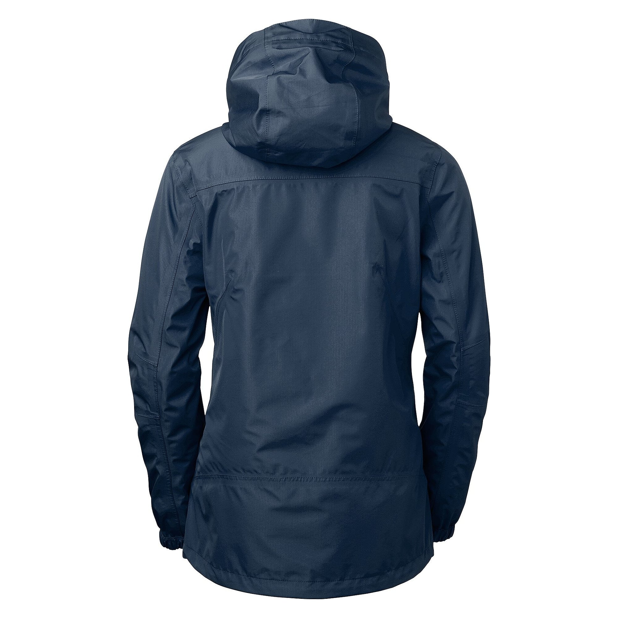 Veste shell femme Alma bleu marine, coupe-vent et imperméable 10 000 mm, capuche amovible - South West 1000357403