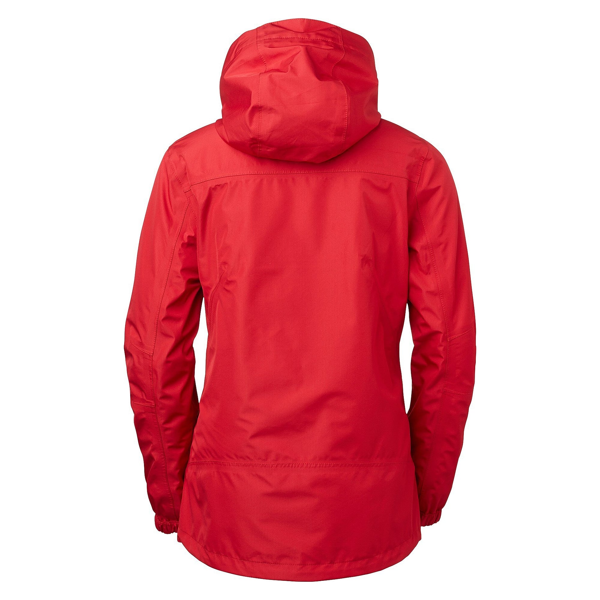 Damen-Shelljacke Alma rot, wind- und wasserdicht 10.000 mm, abnehmbare Kapuze - South West 1000357607