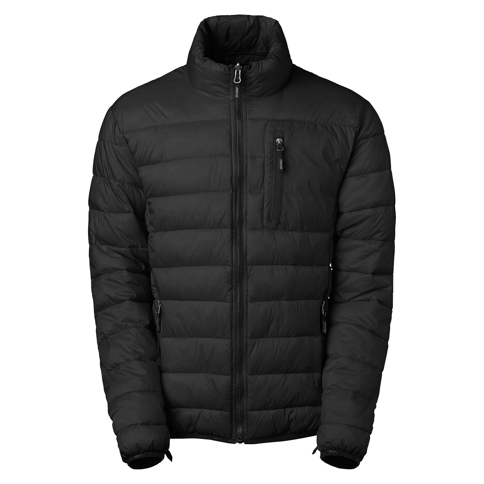 Wattierte Herrenjacke Ames mit Daunenimitat, auch als Futter für die Shelljacke, schwarz - South West 1000358001