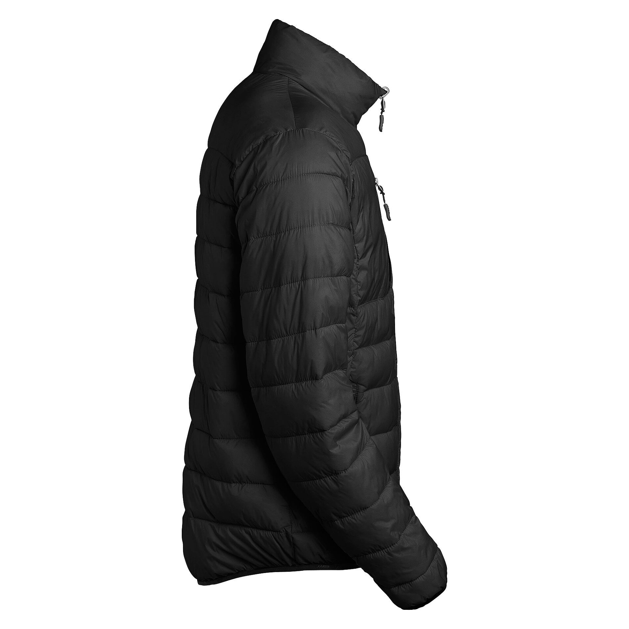 Wattierte Herrenjacke Ames mit Daunenimitat, auch als Futter für die Shelljacke, schwarz - South West 1000358001