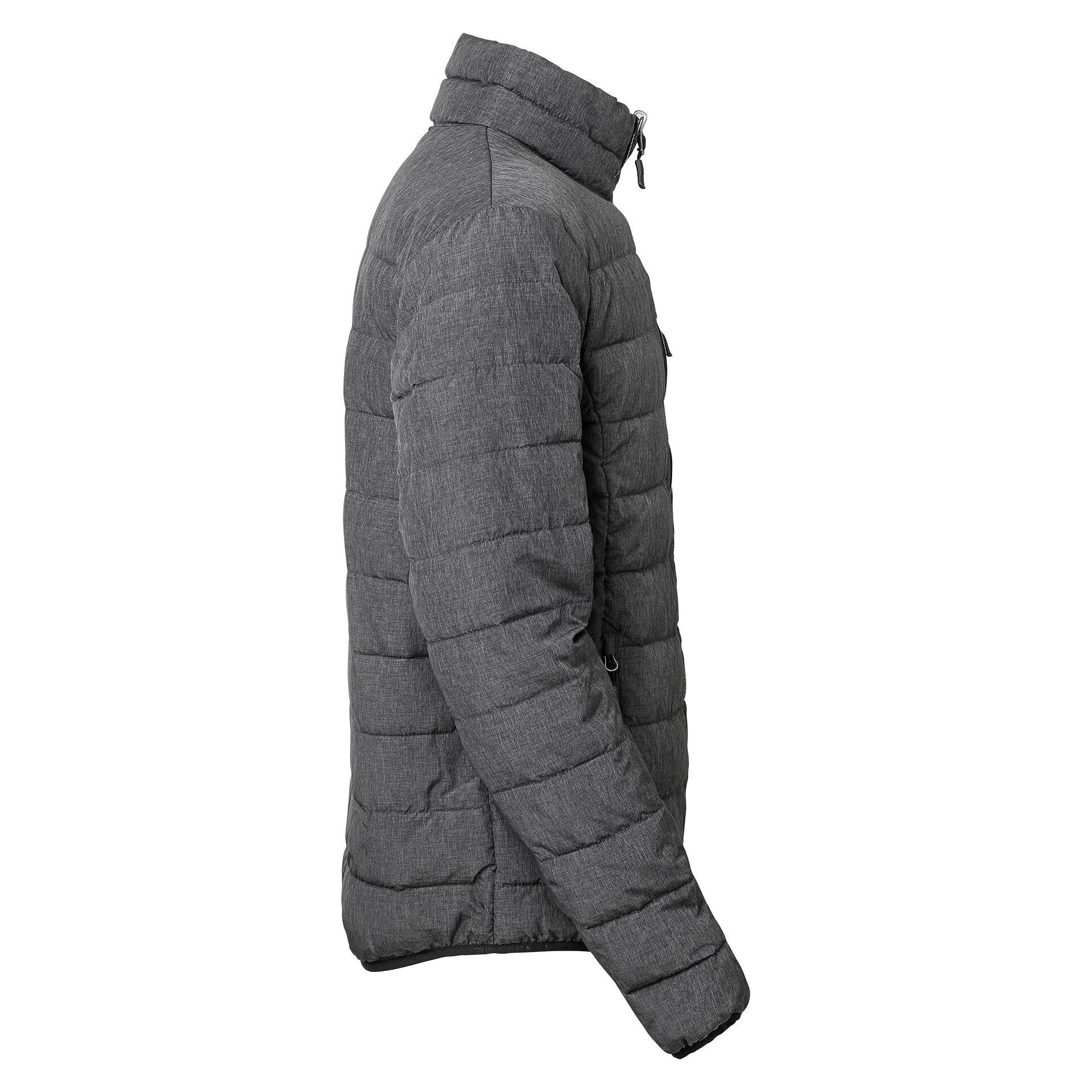 Wattierte Herrenjacke Ames mit Daunenimitat, auch als Futter für die Shelljacke, dunkelgrau - South West 1000358021