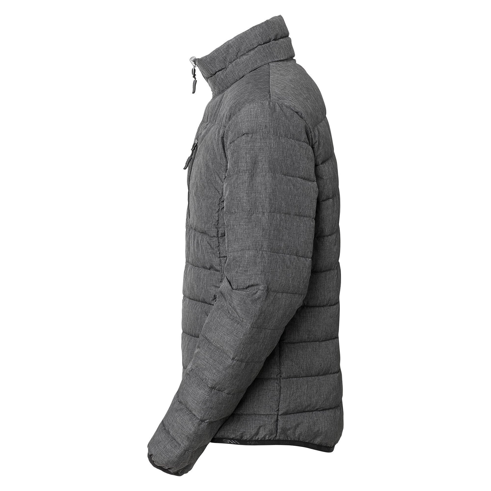 Wattierte Herrenjacke Ames mit Daunenimitat, auch als Futter für die Shelljacke, dunkelgrau - South West 1000358021