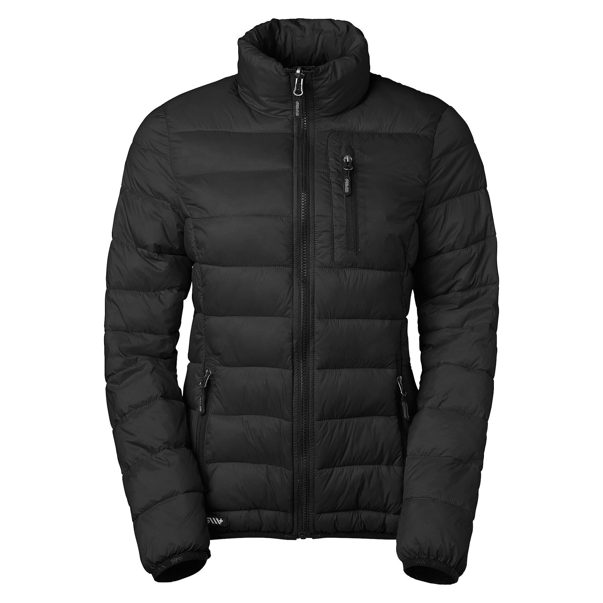 Wattierte Damenjacke Alma mit Daunenimitat, auch als Futter für die Shelljacke, schwarz - South West 1000360001