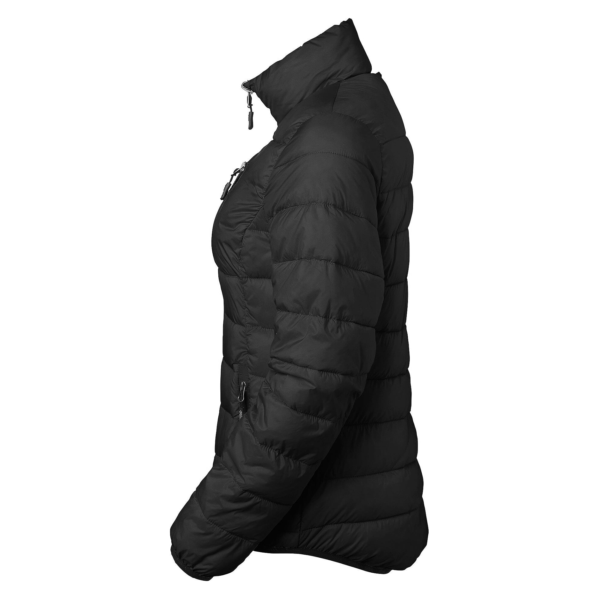 Wattierte Damenjacke Alma mit Daunenimitat, auch als Futter für die Shelljacke, schwarz - South West 1000360001