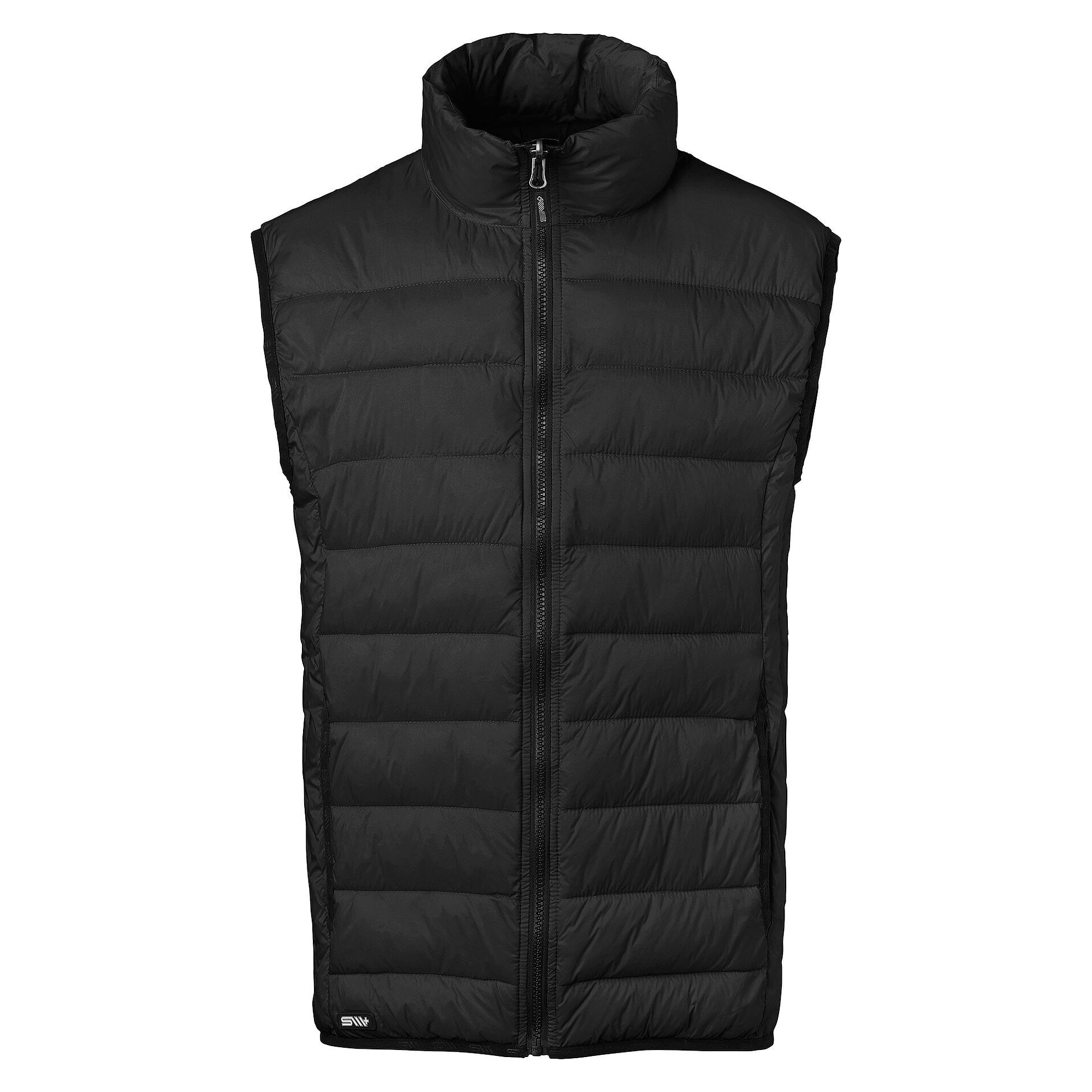 Leichte wattierte Weste Ames mit Daunenimitat, Herren, schwarz - South West 1000361001