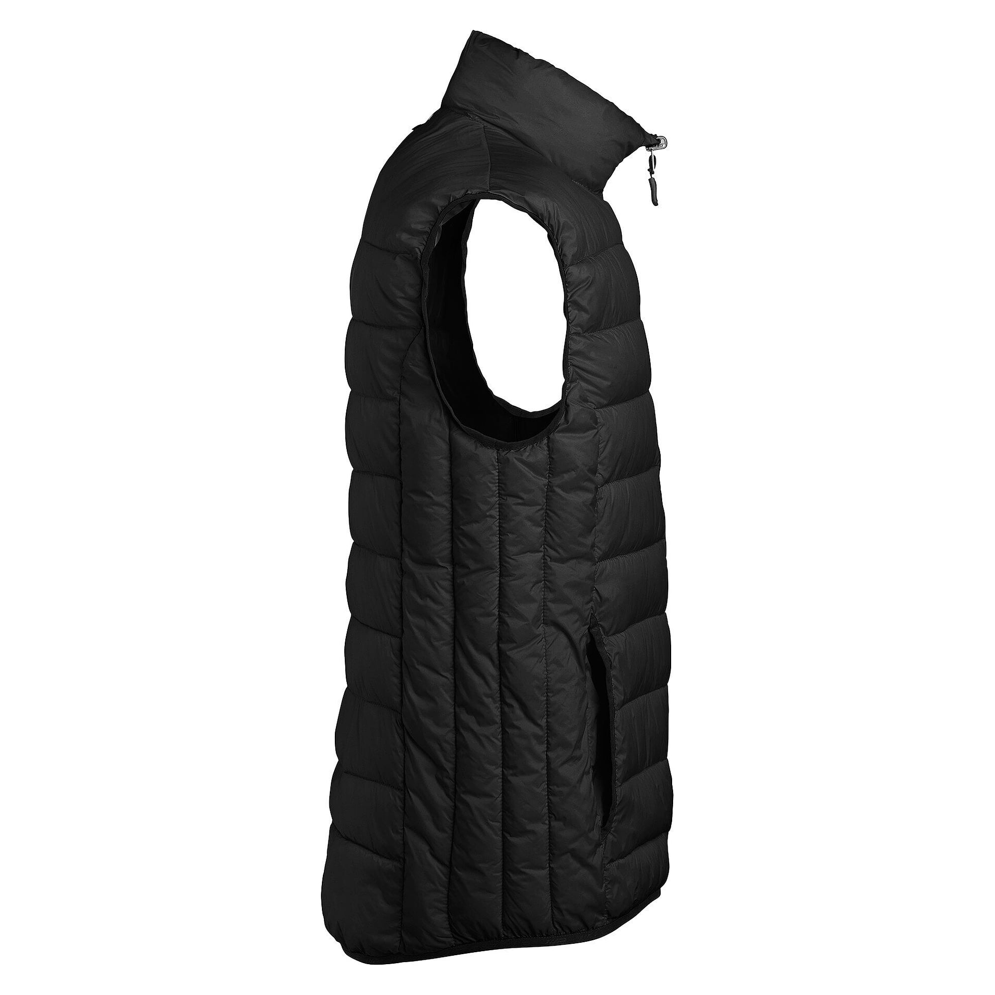 Gilet matelassé léger Ames imitation duvet, homme, noir - South West 1000361001