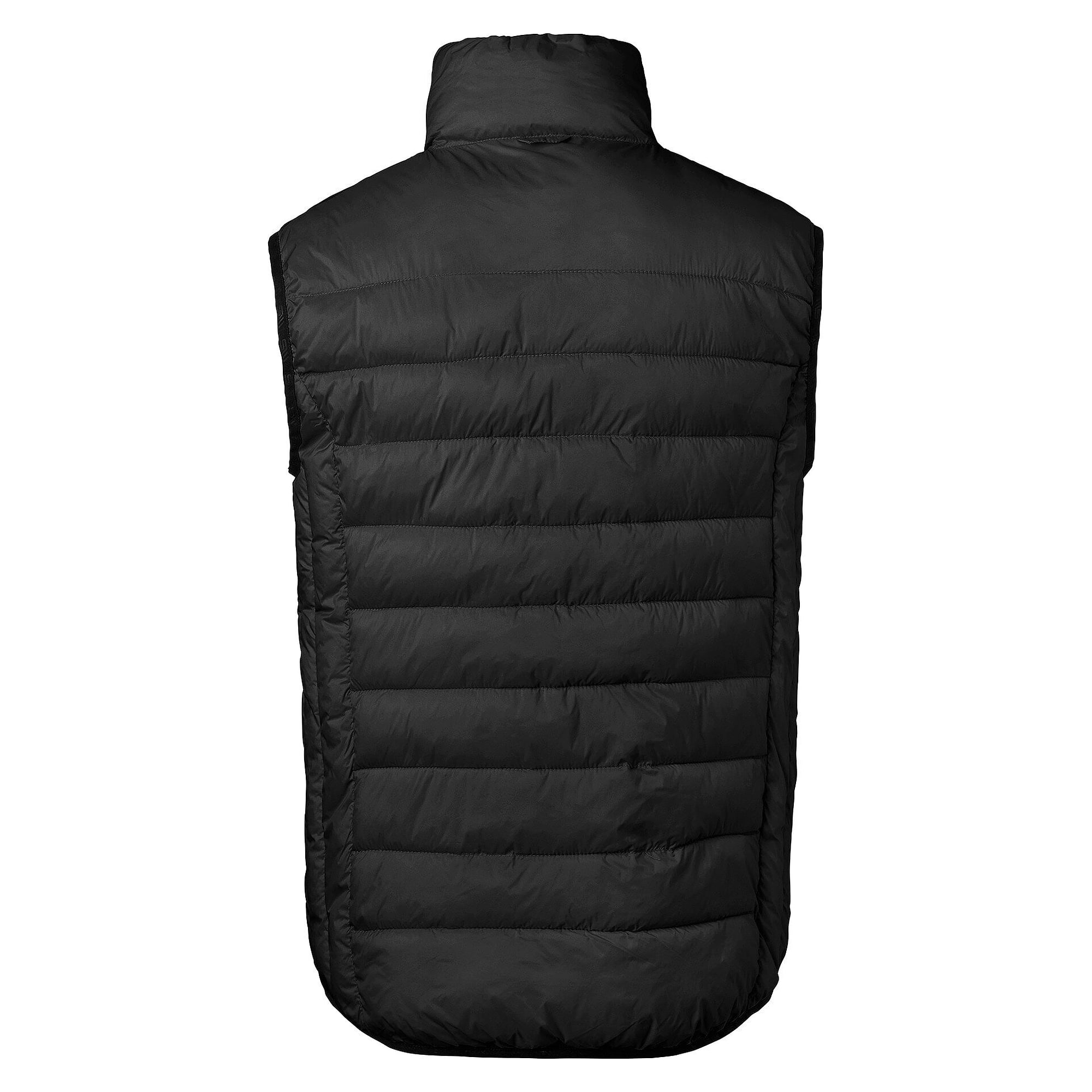 Gilet matelassé léger Ames imitation duvet, homme, noir - South West 1000361001