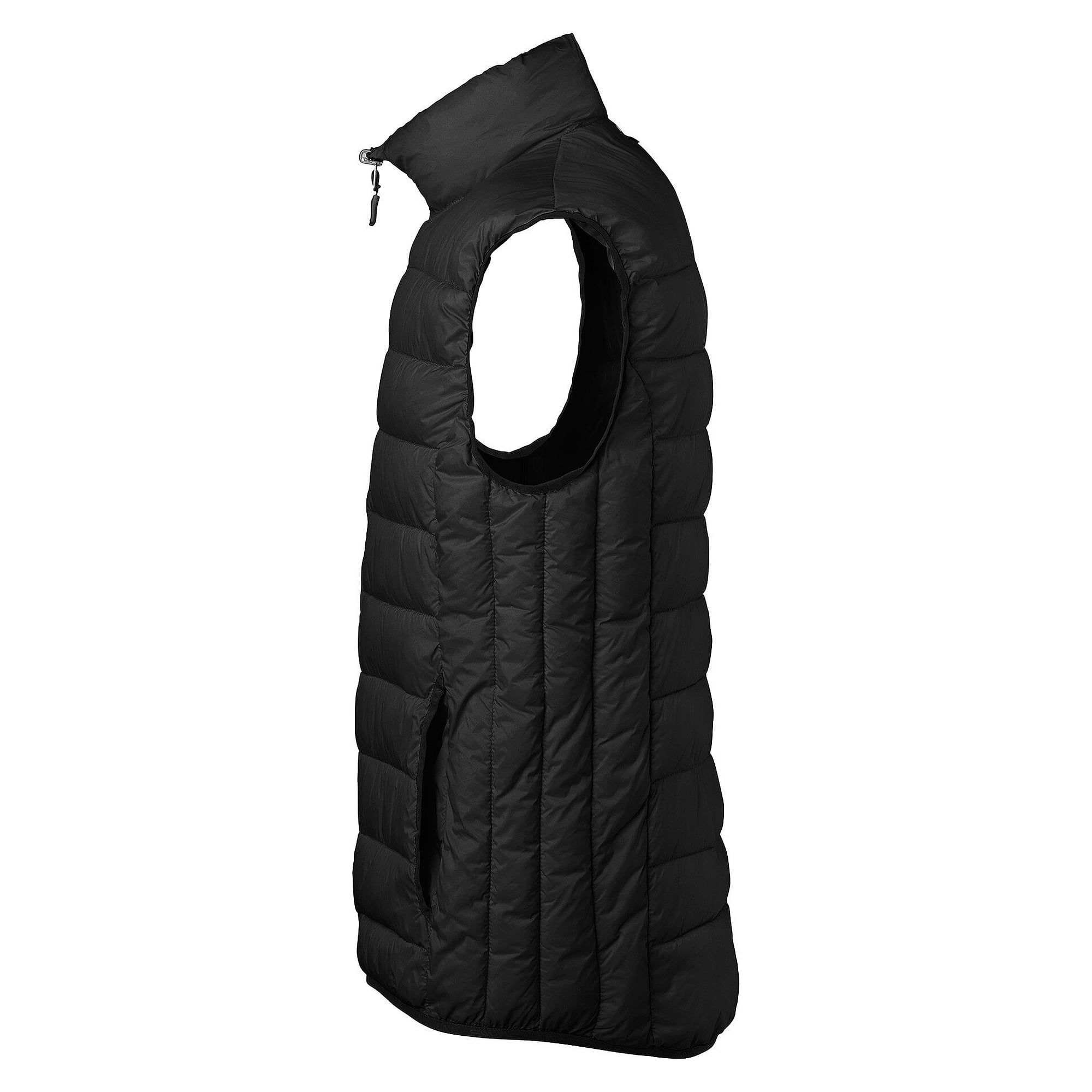 Gilet matelassé léger Ames imitation duvet, homme, noir - South West 1000361001