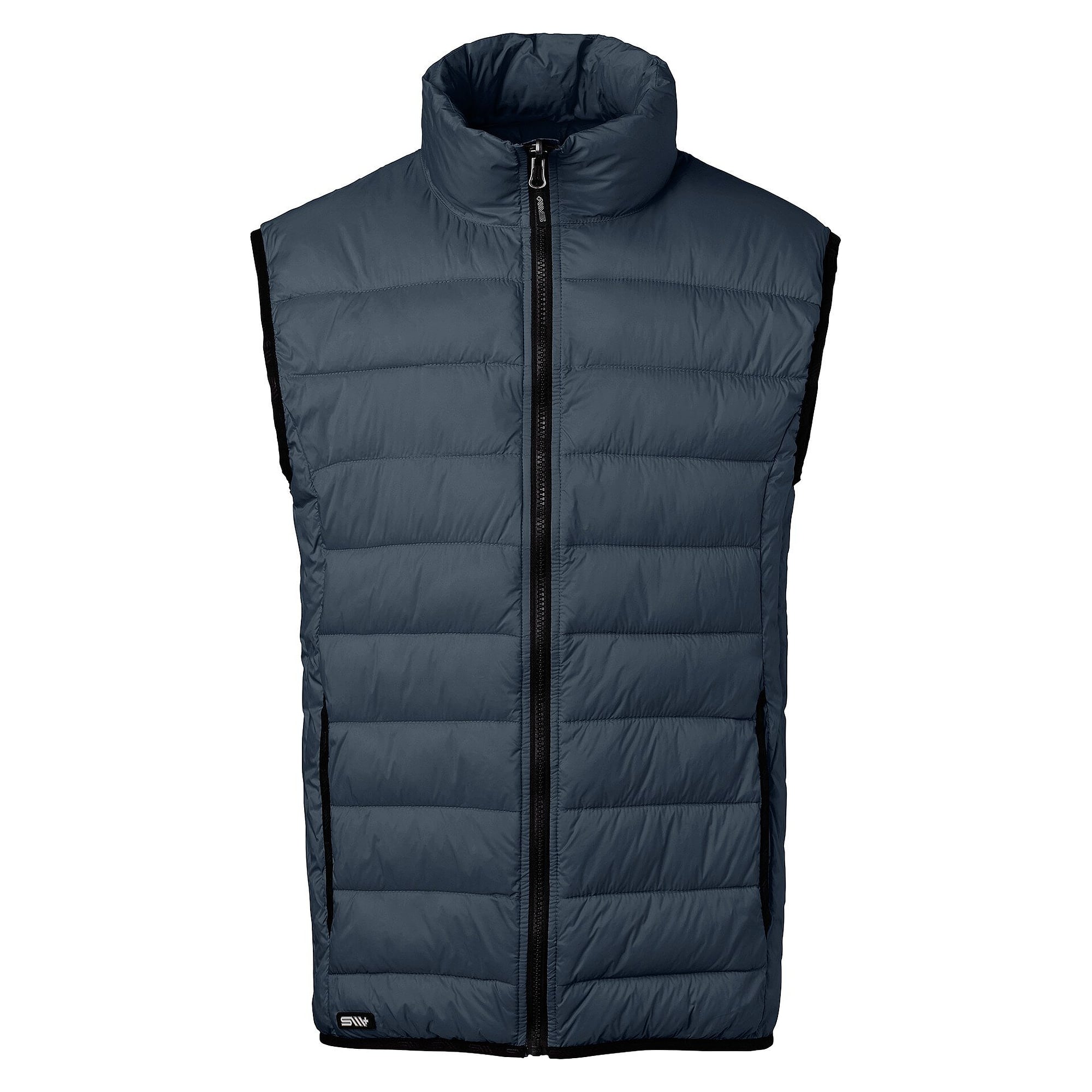 Leichte wattierte Weste Ames mit Daunenimitat, Herren, navyblau - South West 1000361403