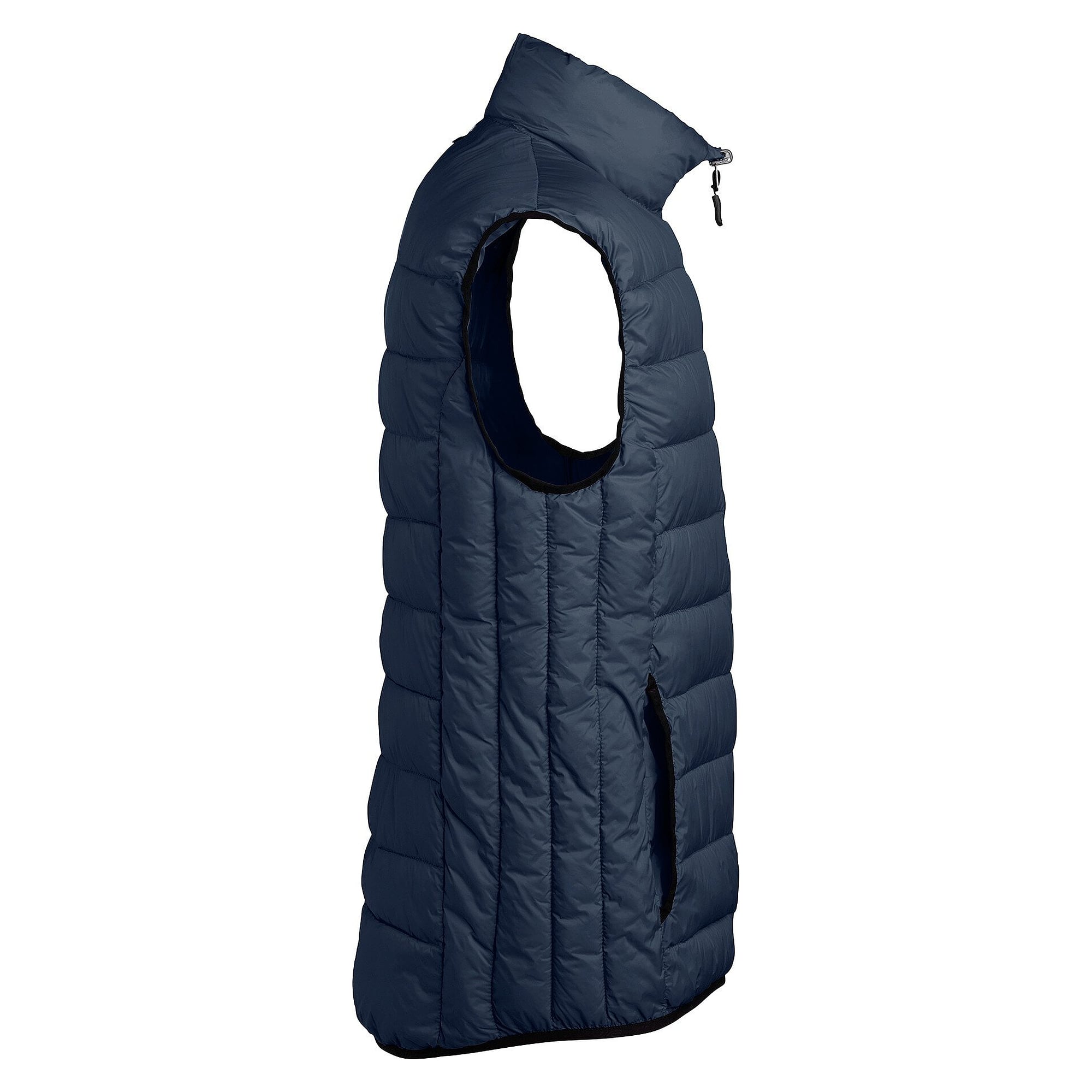 Leichte wattierte Weste Ames mit Daunenimitat, Herren, navyblau - South West 1000361403