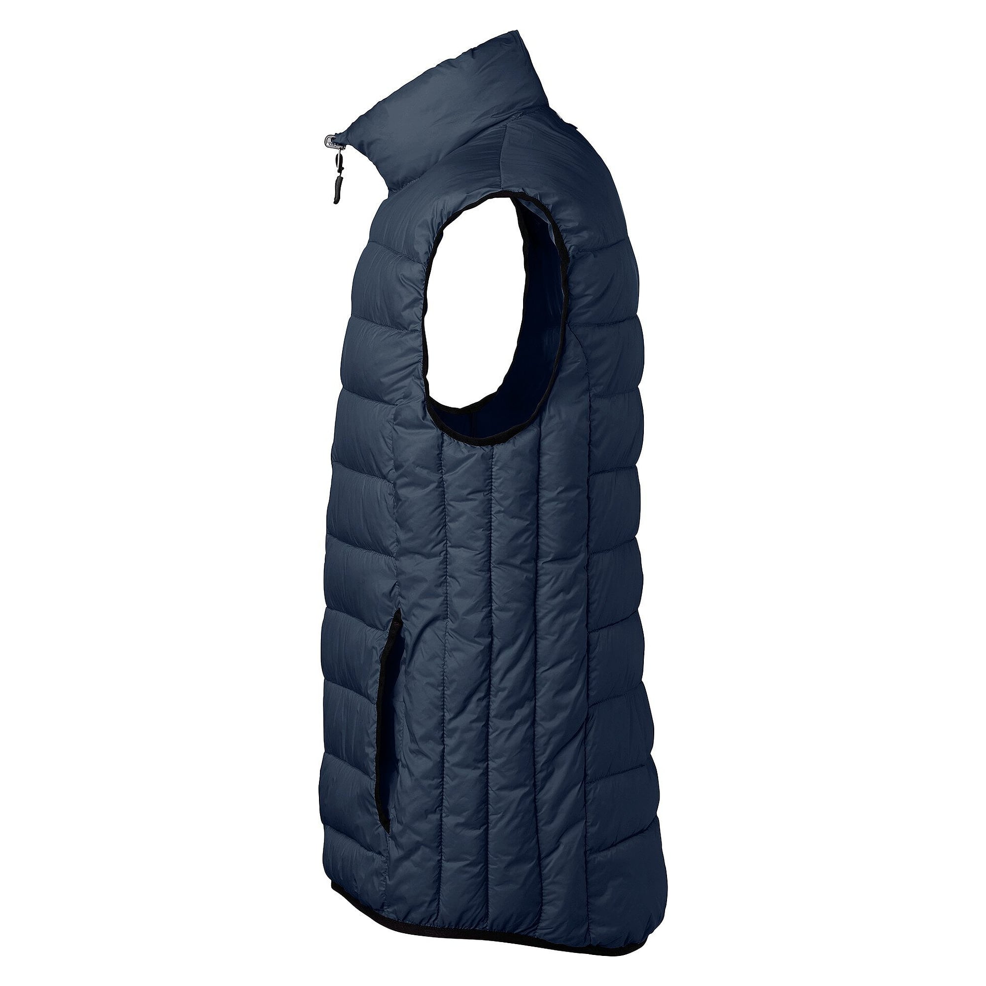 Leichte wattierte Weste Ames mit Daunenimitat, Herren, navyblau - South West 1000361403