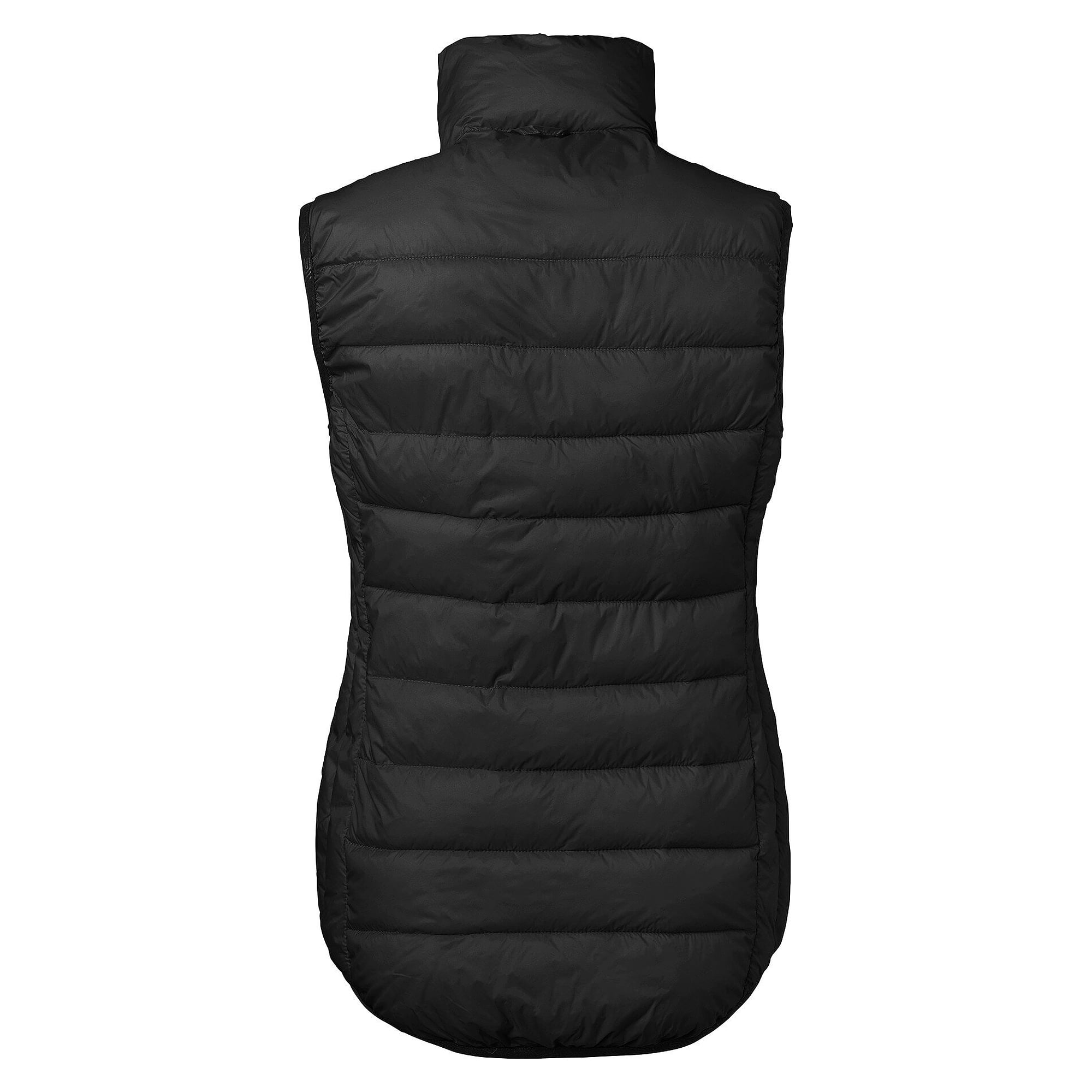 Leichte wattierte Weste Alma mit Daunenimitat, Damen, schwarz - South West 1000362001