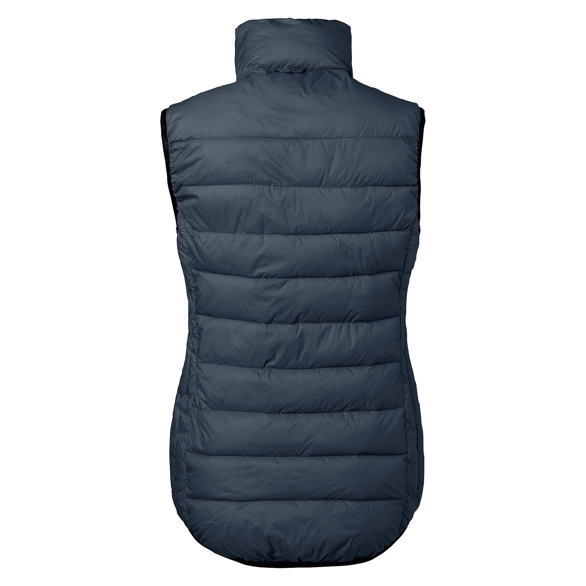 Leichte wattierte Weste Alma mit Daunenimitat, Damen, navyblau - South West 1000362403