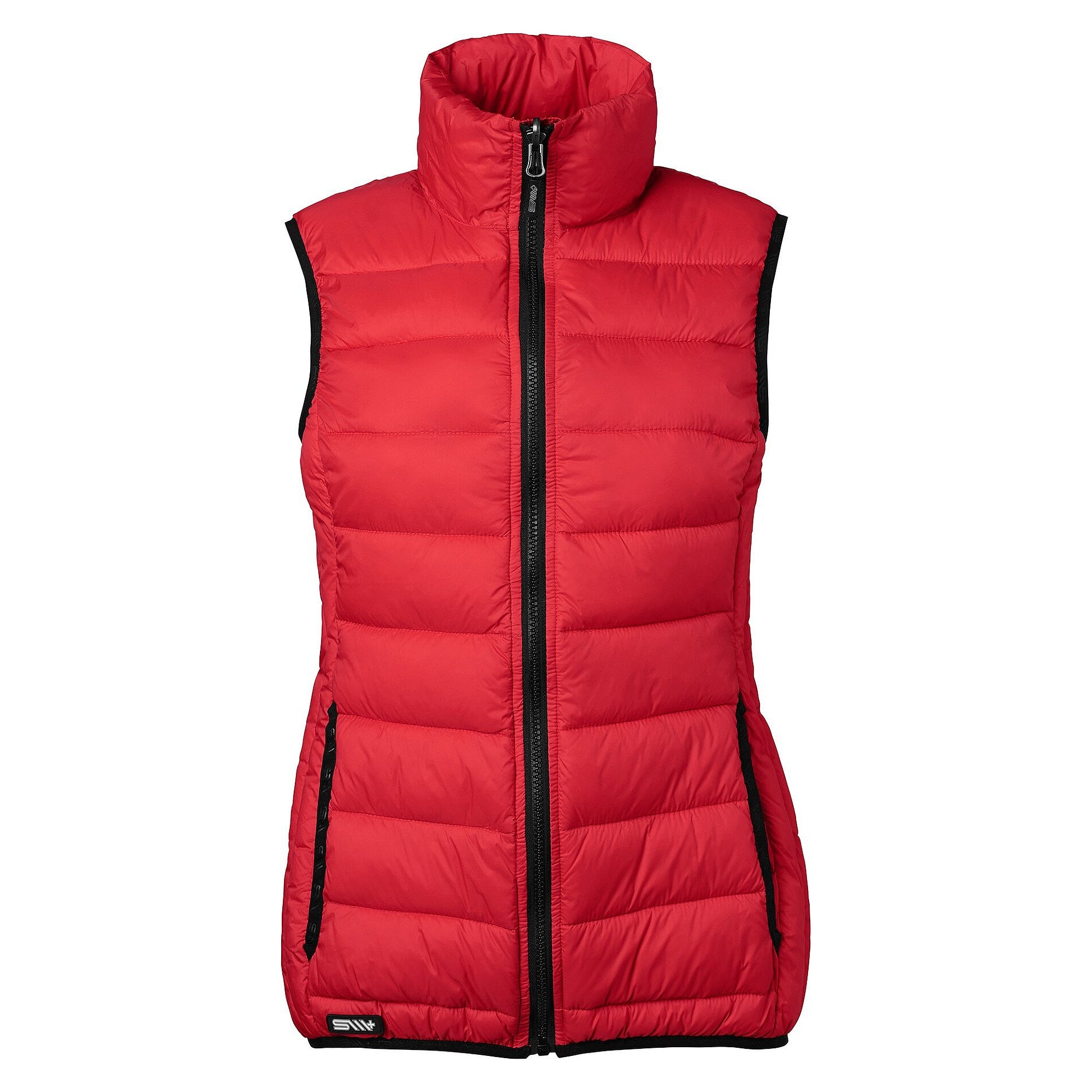 Gilet matelassé léger Alma imitation duvet, femme, rouge - South West 1000362607