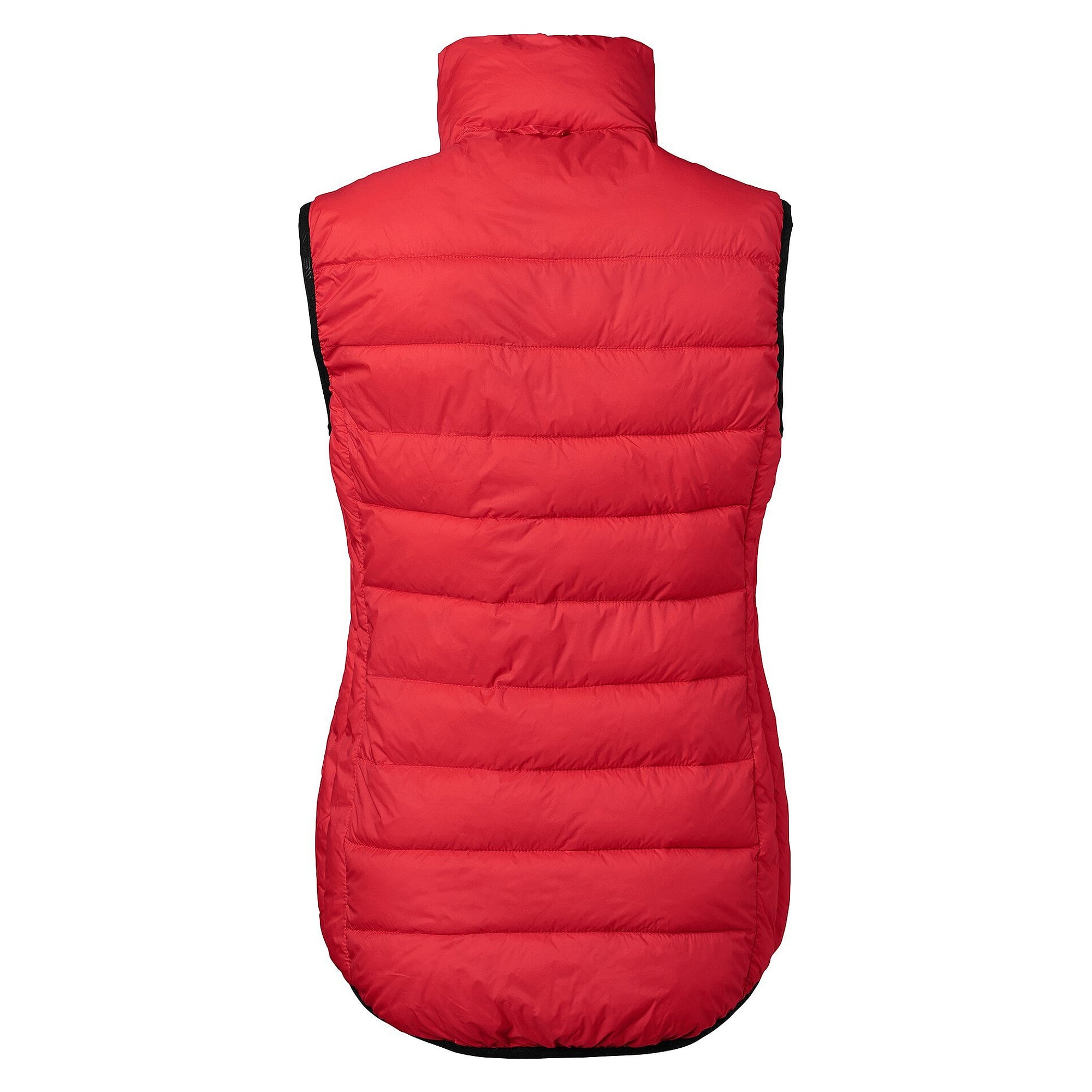 Leichte wattierte Weste Alma mit Daunenimitat, Damen, rot - South West 1000362607