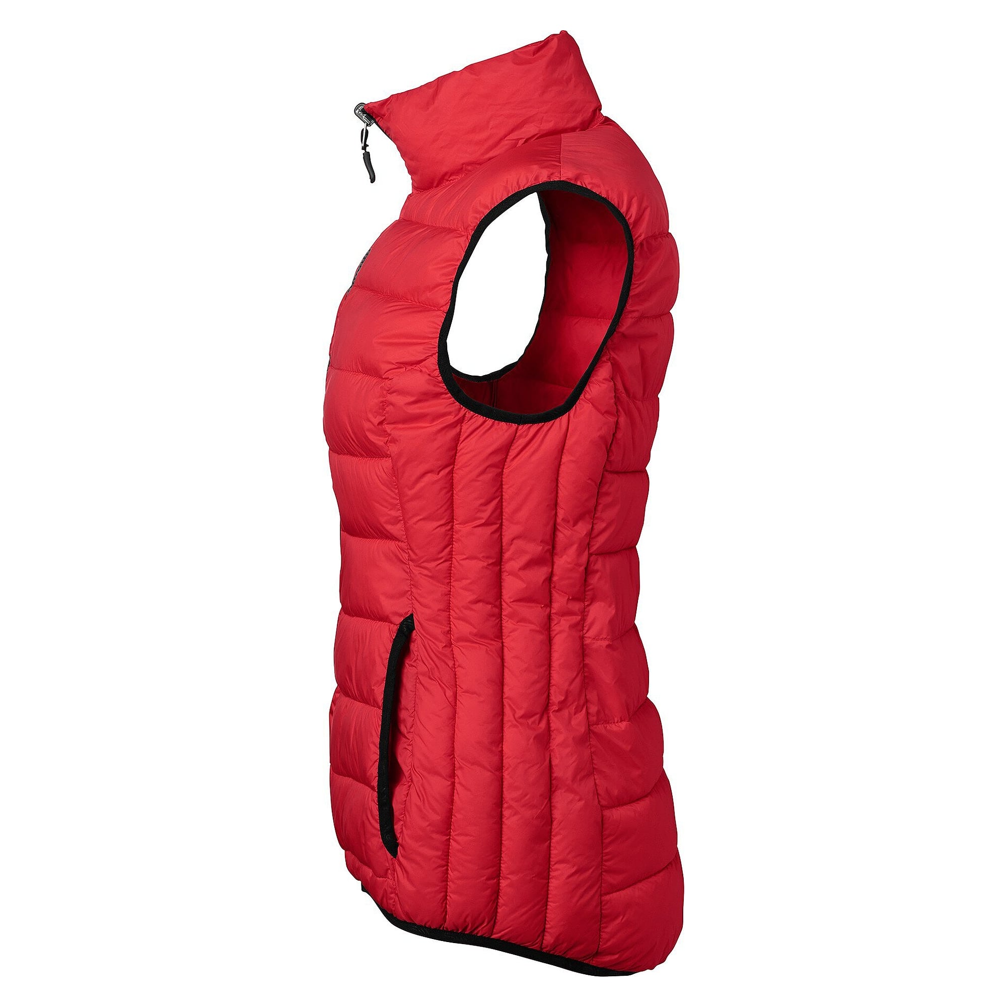 Leichte wattierte Weste Alma mit Daunenimitat, Damen, rot - South West 1000362607