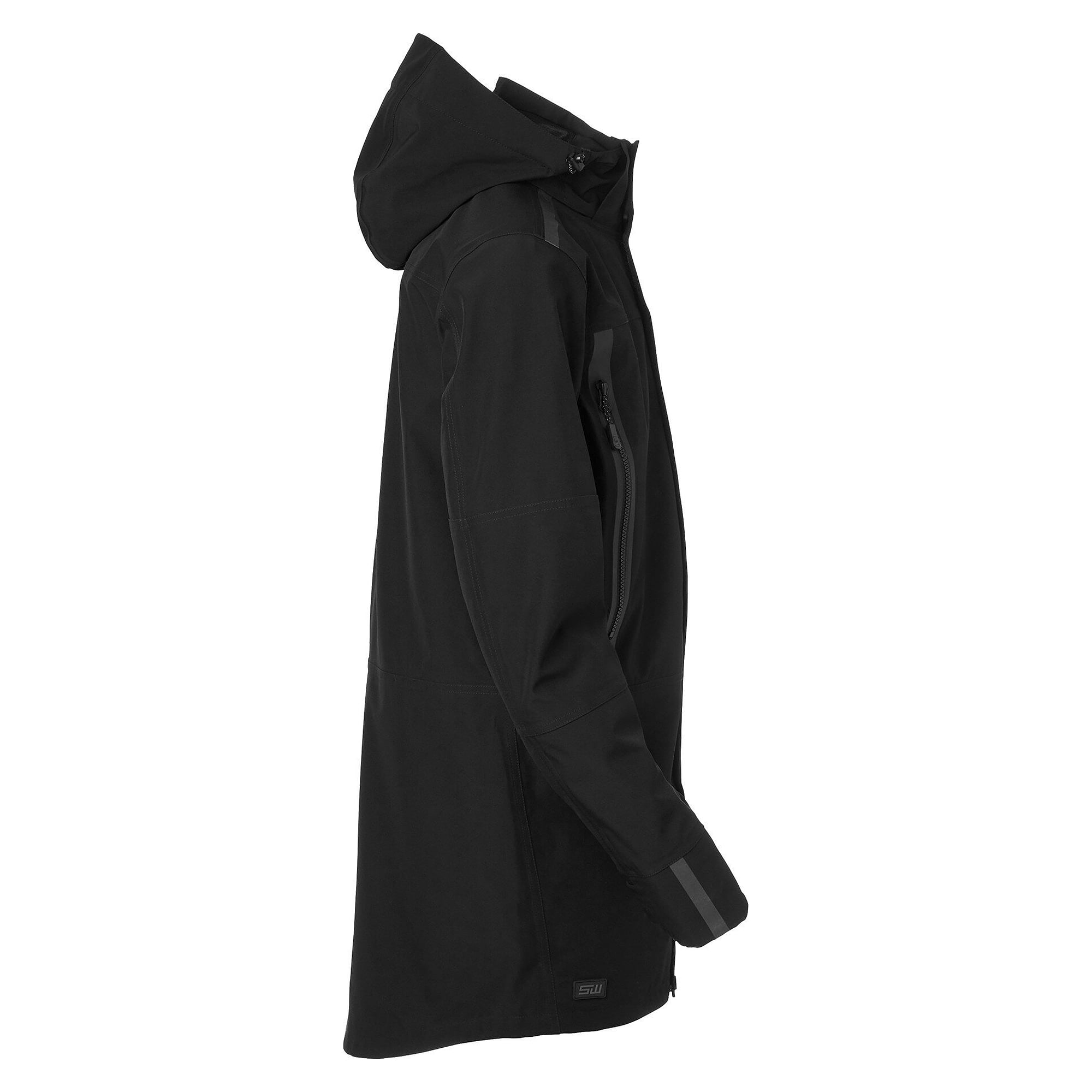 Wind- und wasserabweisender Shell-Parka Ames für Herren, 10.000 mm, schwarz - South West 1000363001