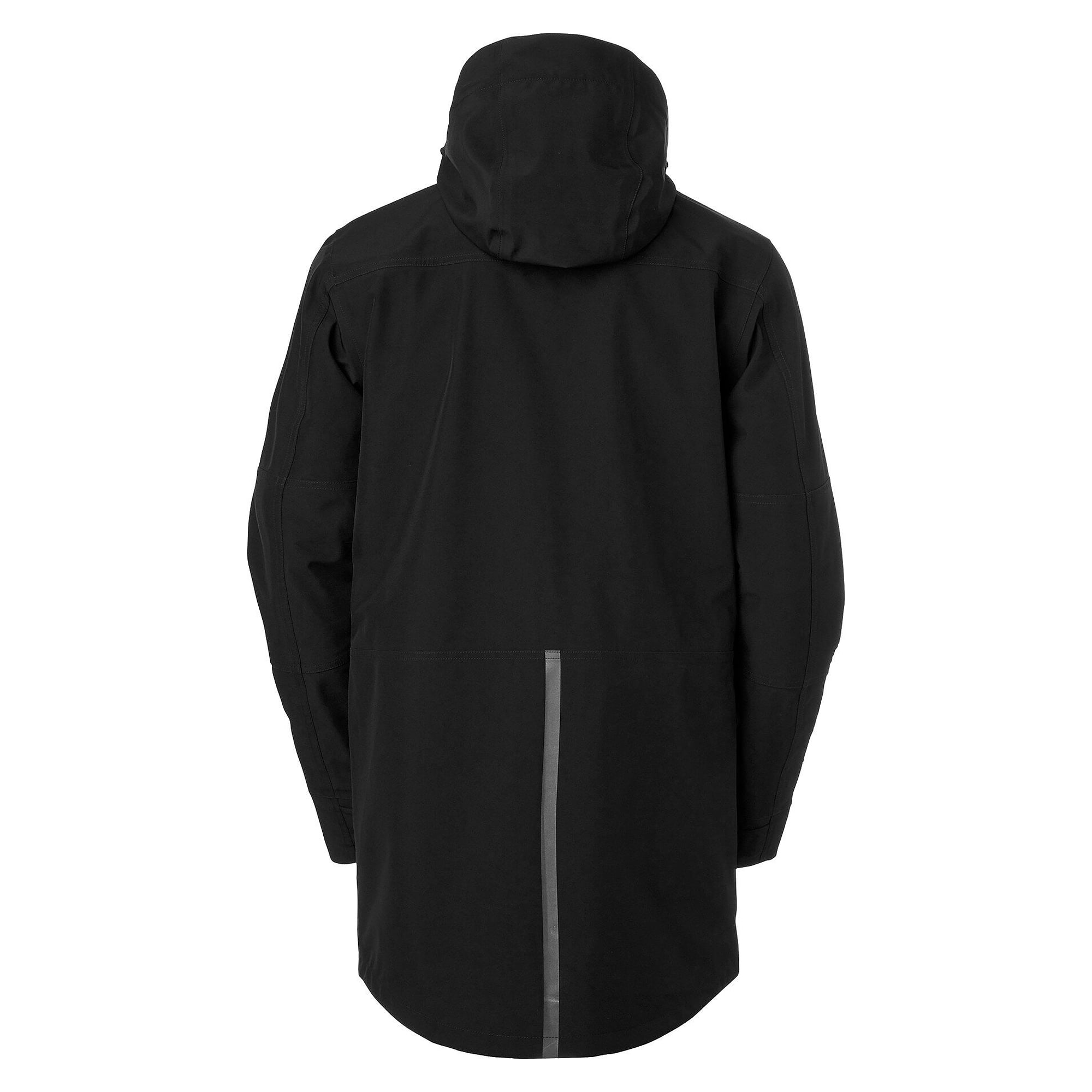 Wind- und wasserabweisender Shell-Parka Ames für Herren, 10.000 mm, schwarz - South West 1000363001