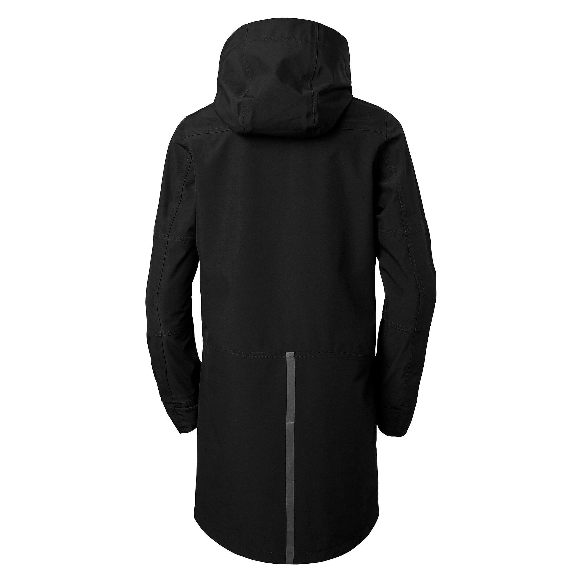 Parka shell Alma pour femme coupe-vent et déperlante, 10 000 mm, noire - South West 1000364001