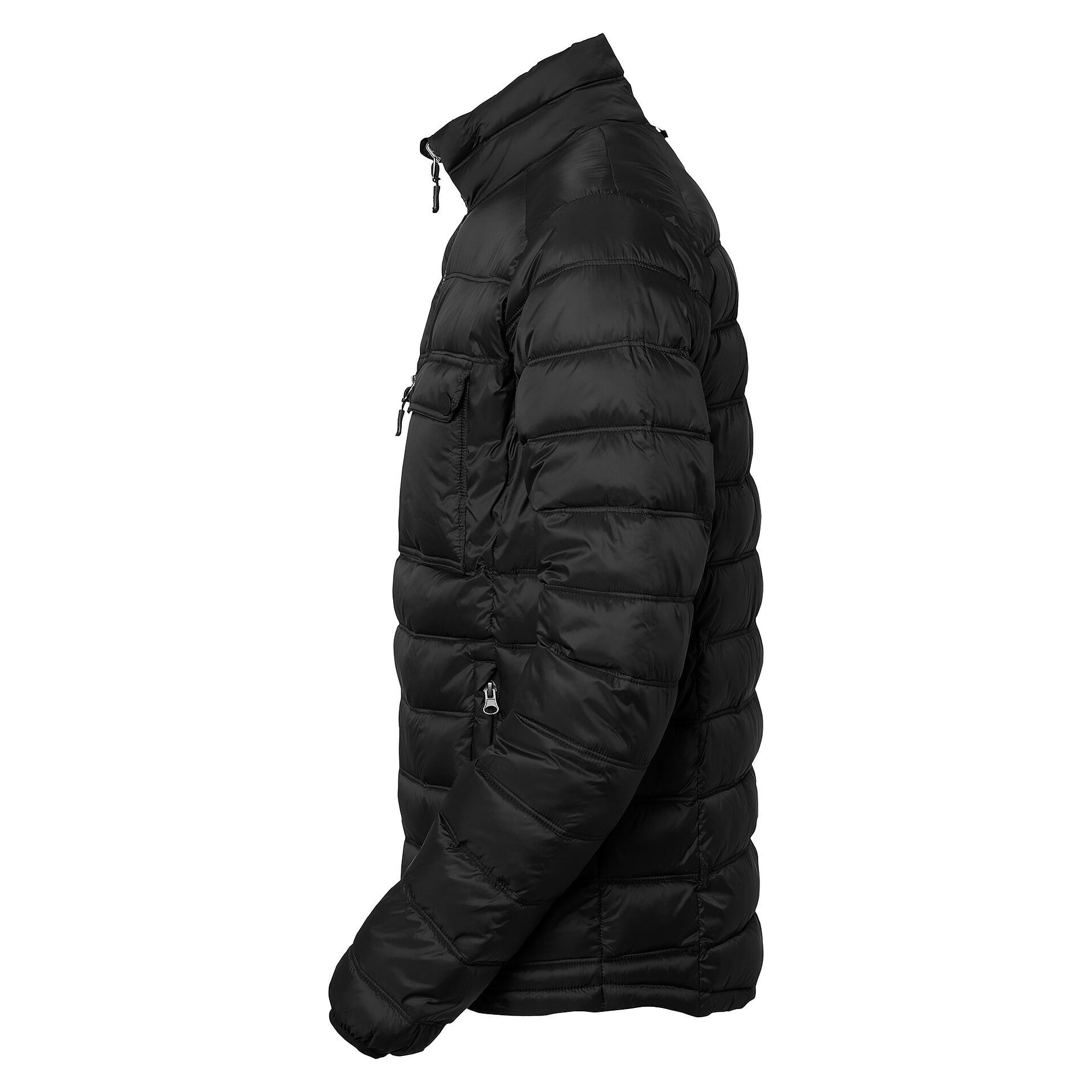 Veste matelassée légère homme Alve en matériaux recyclés, couche intermédiaire, noir - South West 1000365001