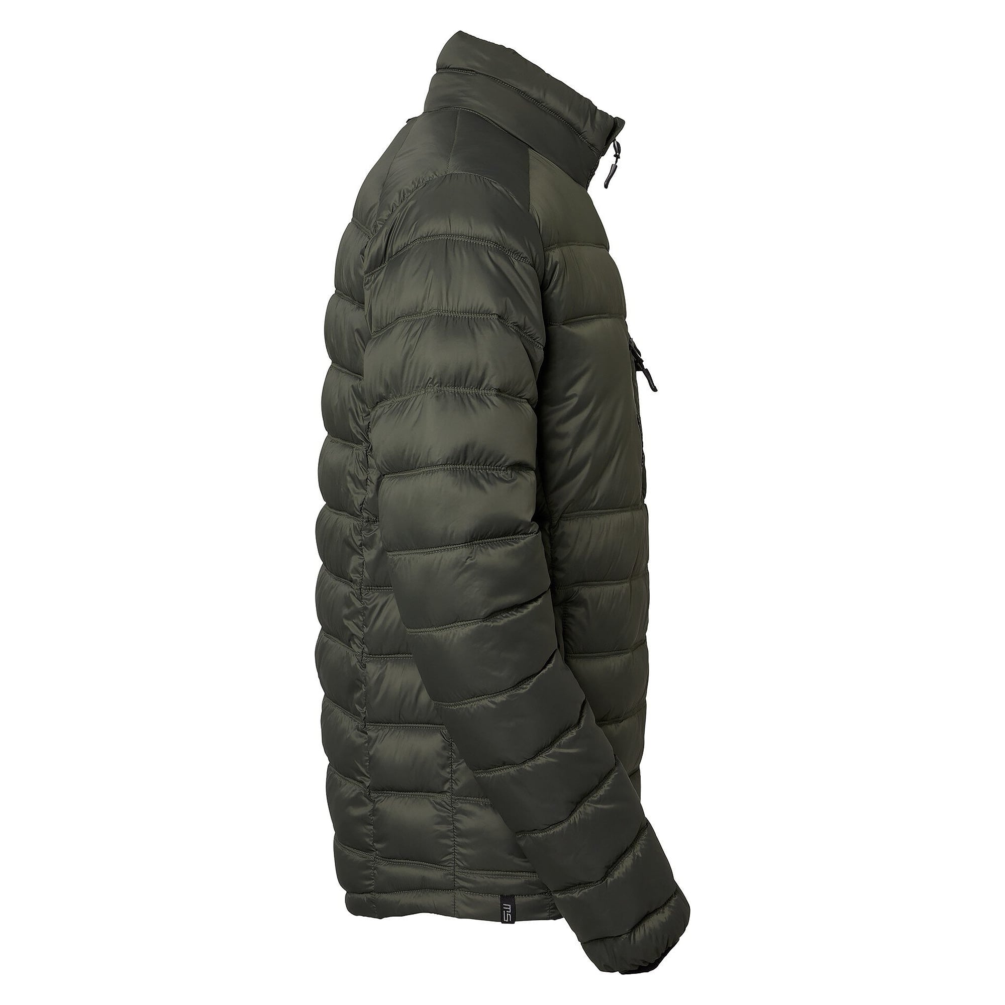 Leichte wattierte Herrenjacke Alve aus recycelten Materialien, Zwischenschicht, oliv - South West 1000365305