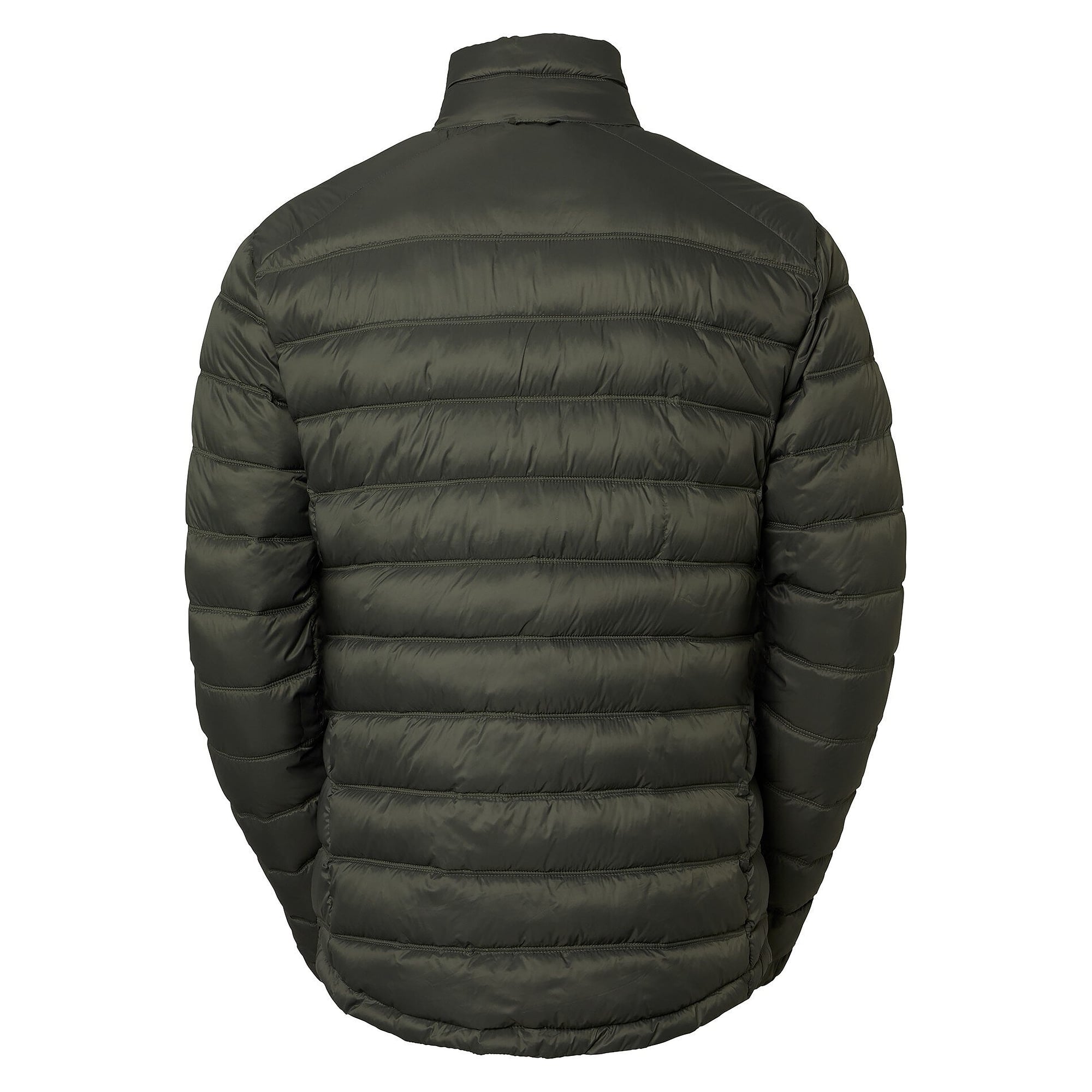 Leichte wattierte Herrenjacke Alve aus recycelten Materialien, Zwischenschicht, oliv - South West 1000365305