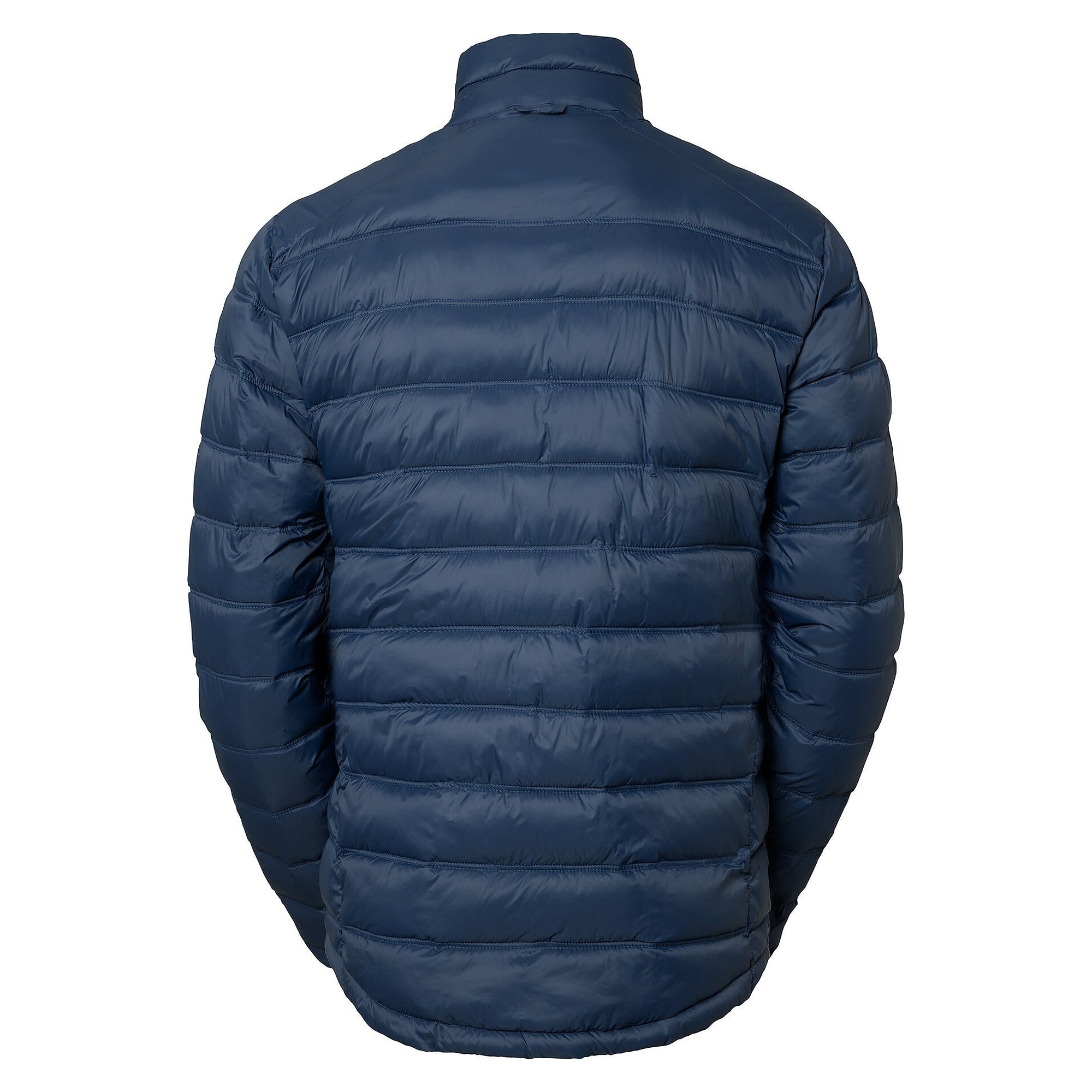 Leichte wattierte Herrenjacke Alve aus recycelten Materialien, Zwischenschicht, navy - South West 1000365403