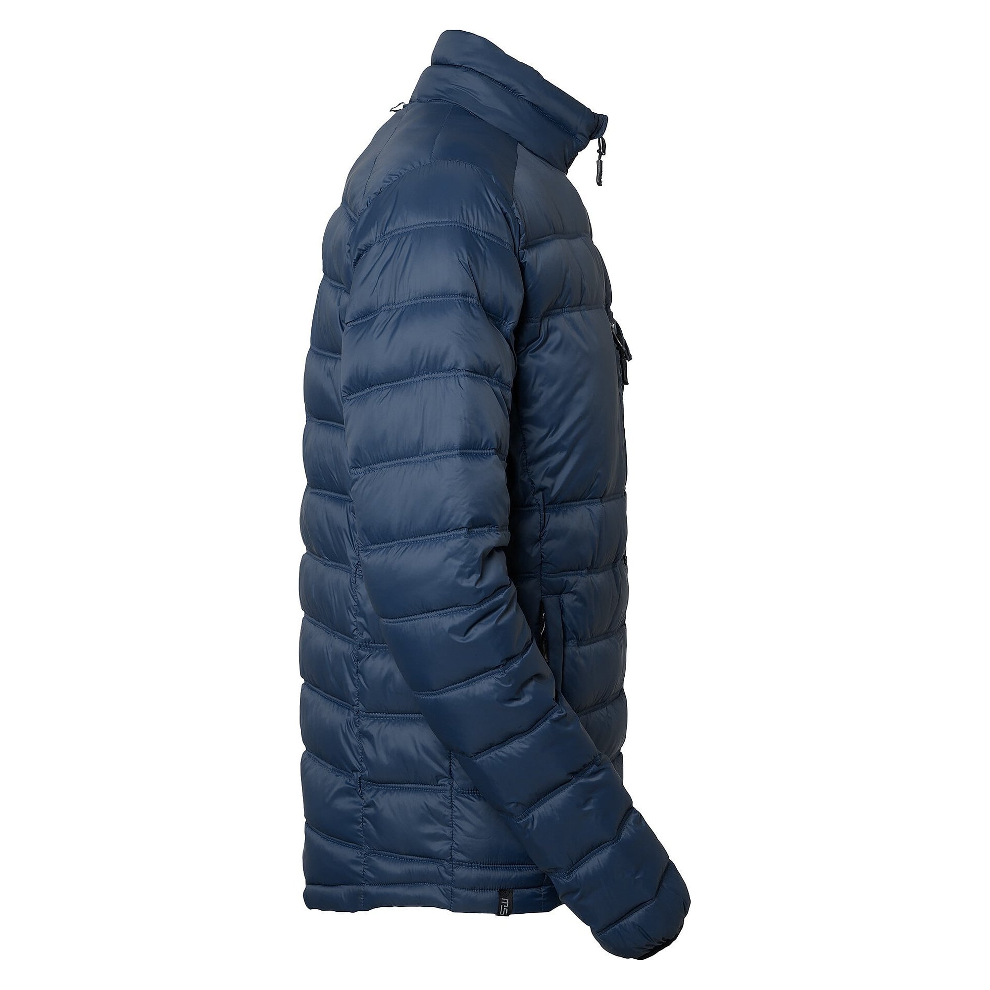 Leichte wattierte Herrenjacke Alve aus recycelten Materialien, Zwischenschicht, navy - South West 1000365403