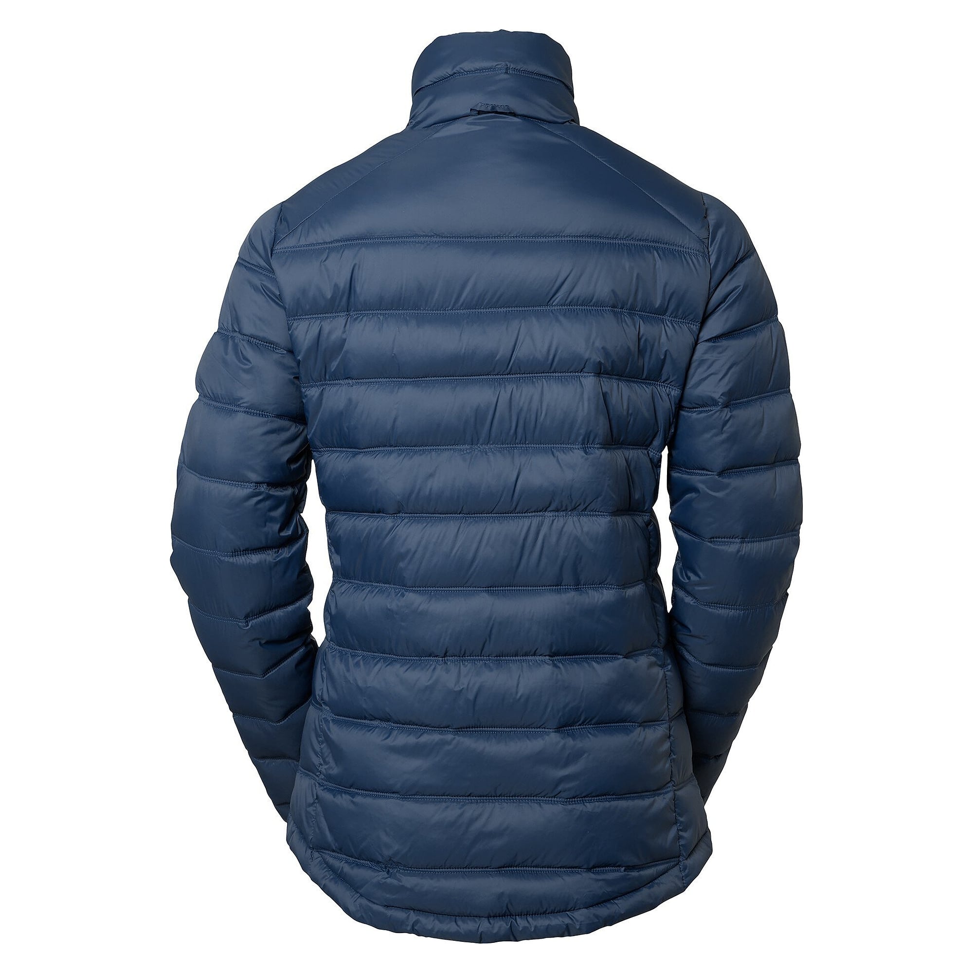 Veste matelassée légère femme Amy en matériaux recyclés, couche intermédiaire, bleu marine - South West 1000366403