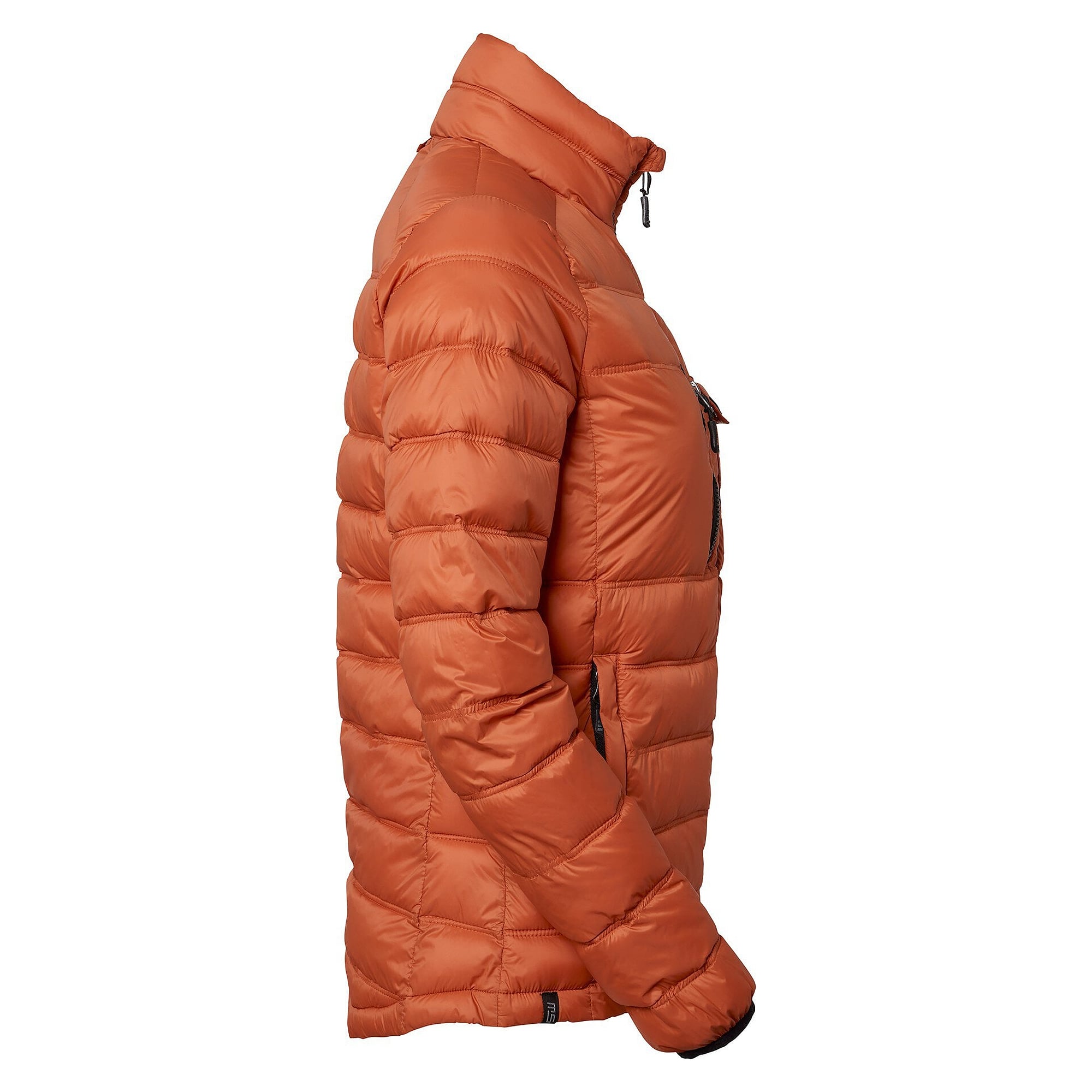 Veste matelassée légère femme Amy en matériaux recyclés, couche intermédiaire, orange foncé - South West 1000366801