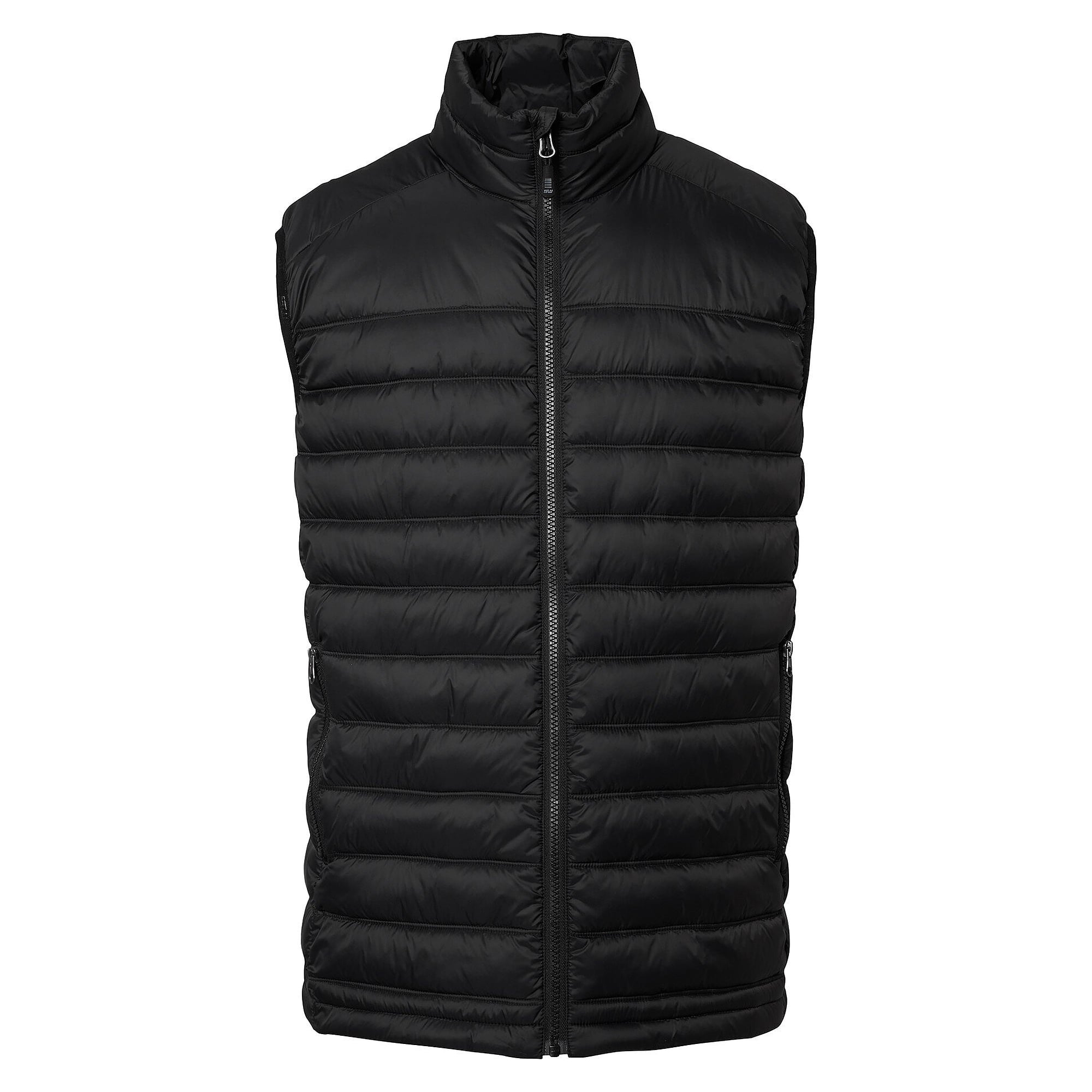 Gilet matelassé léger homme Alve en matériaux recyclés, noir - South West 1000367001