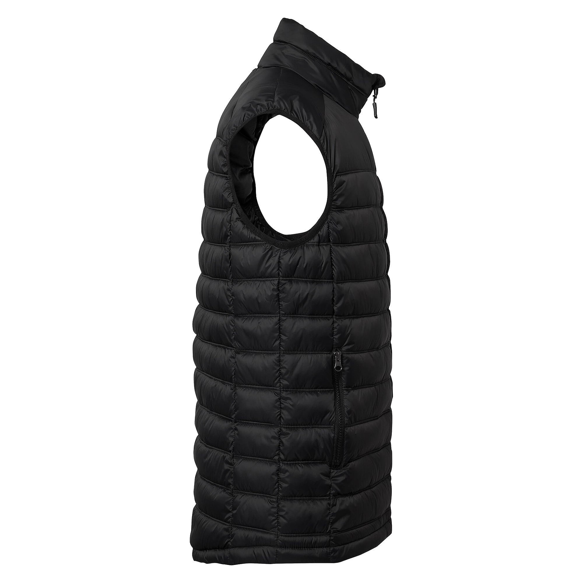 Gilet matelassé léger homme Alve en matériaux recyclés, noir - South West 1000367001