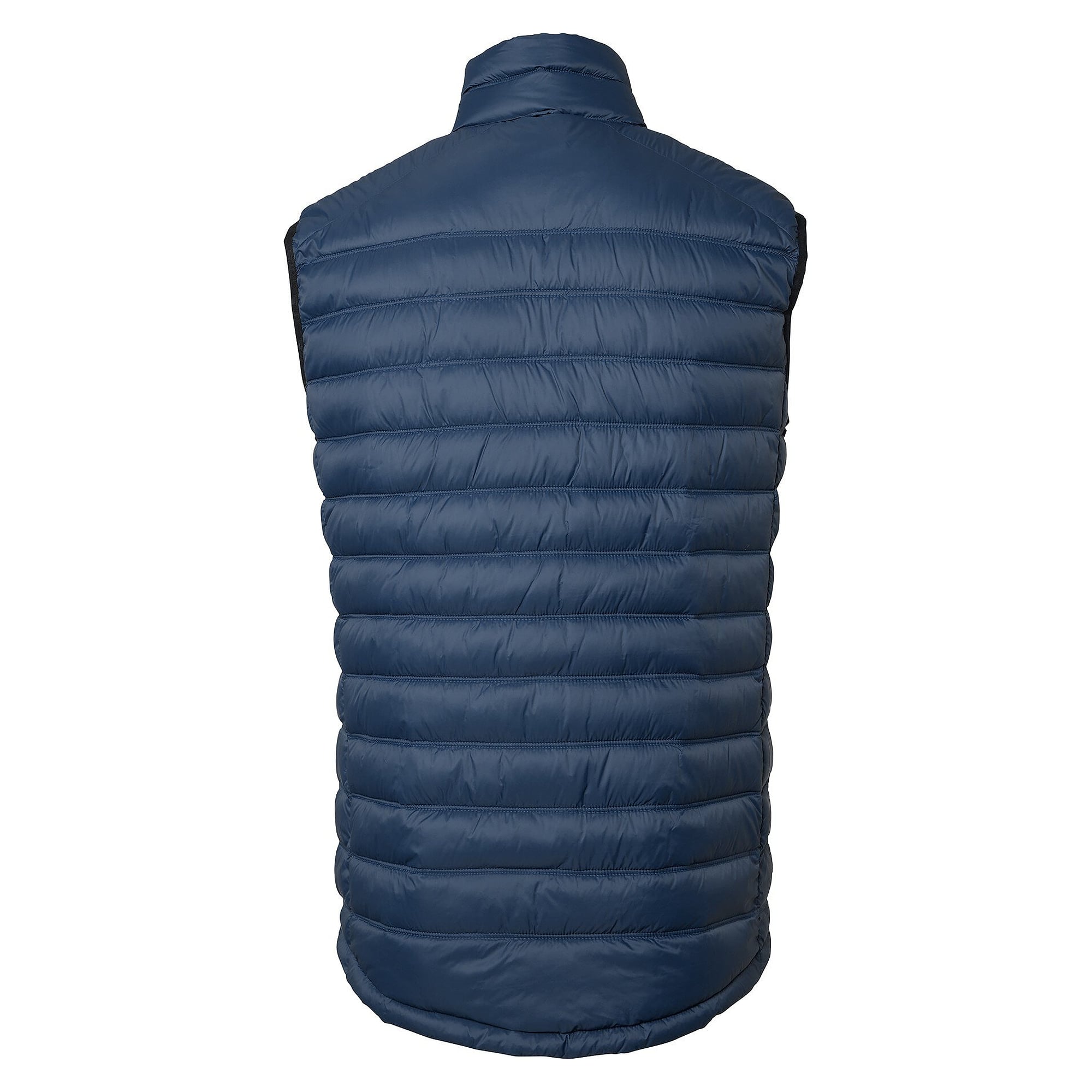 Leichte wattierte Herrenweste Alve aus recycelten Materialien, navyblau - South West 1000367403