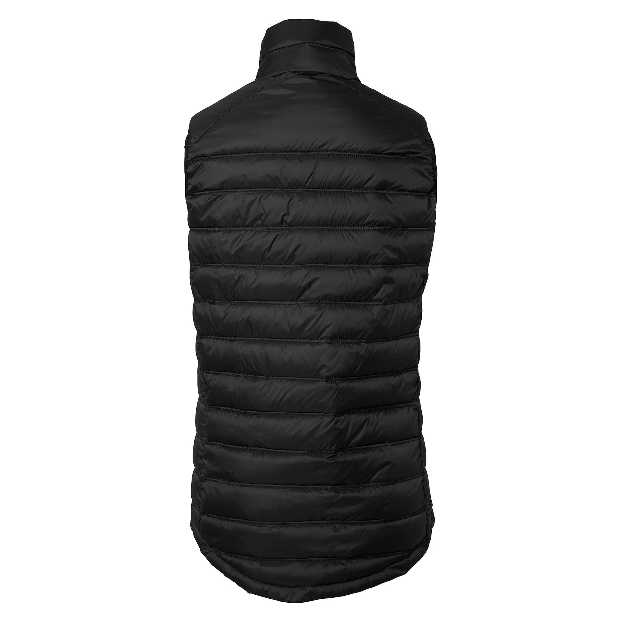 Wattierte Damenweste Amy aus recycelten Materialien, schwarz - South West 1000368001