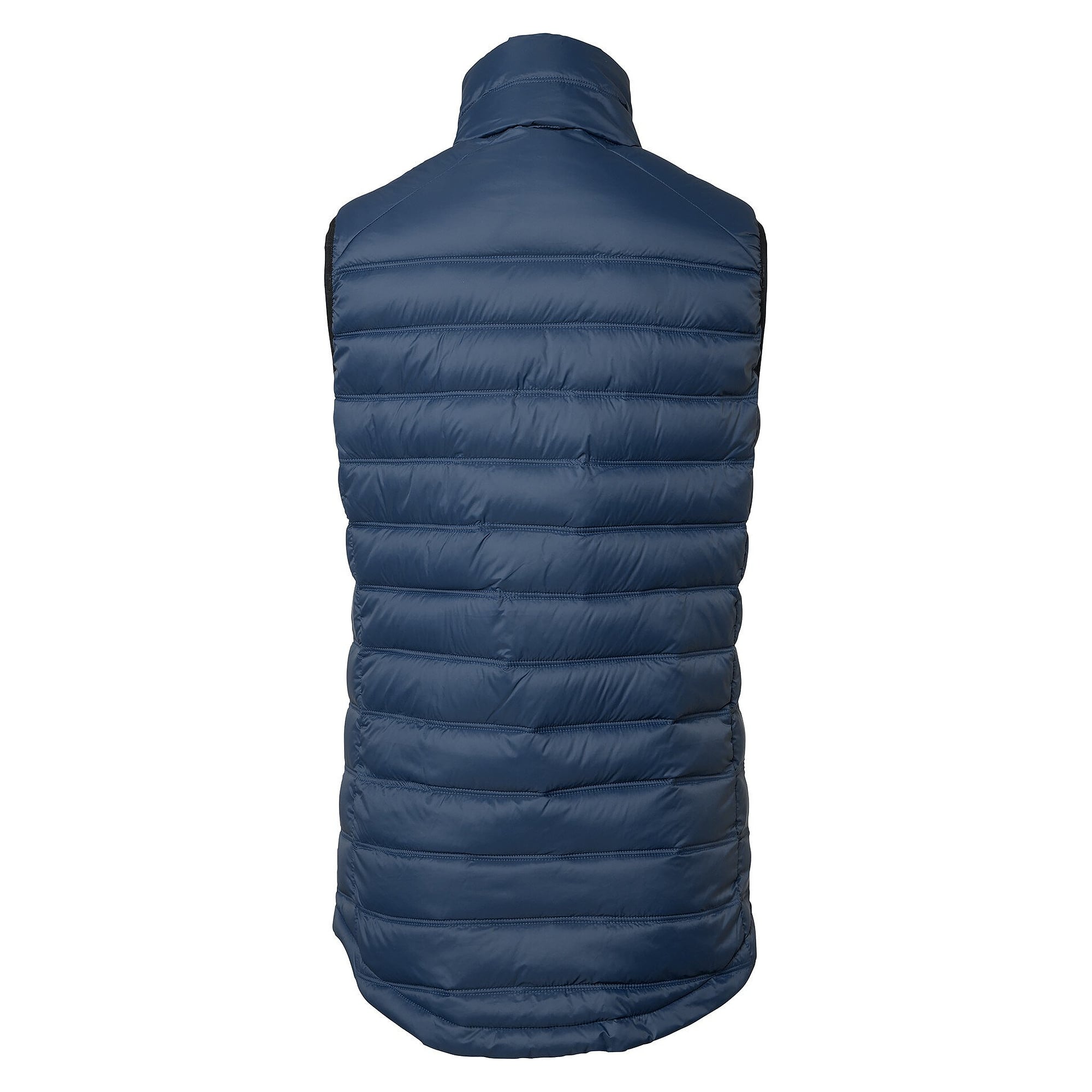 Wattierte Damenweste Amy aus recycelten Materialien, navyblau - South West 1000368403