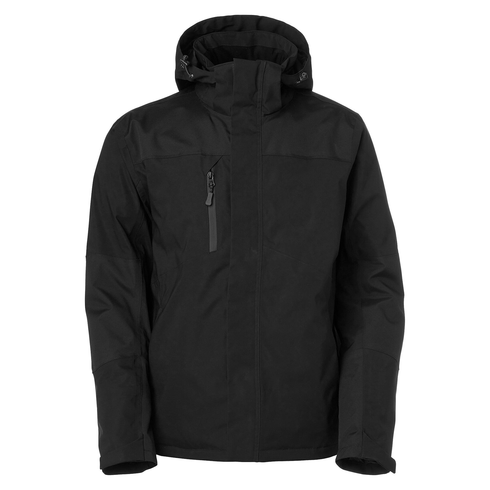 Wattierte Winterjacke Alex für Herren mit Verstärkungen, wasserabweisend, schwarz - South West 1000369001