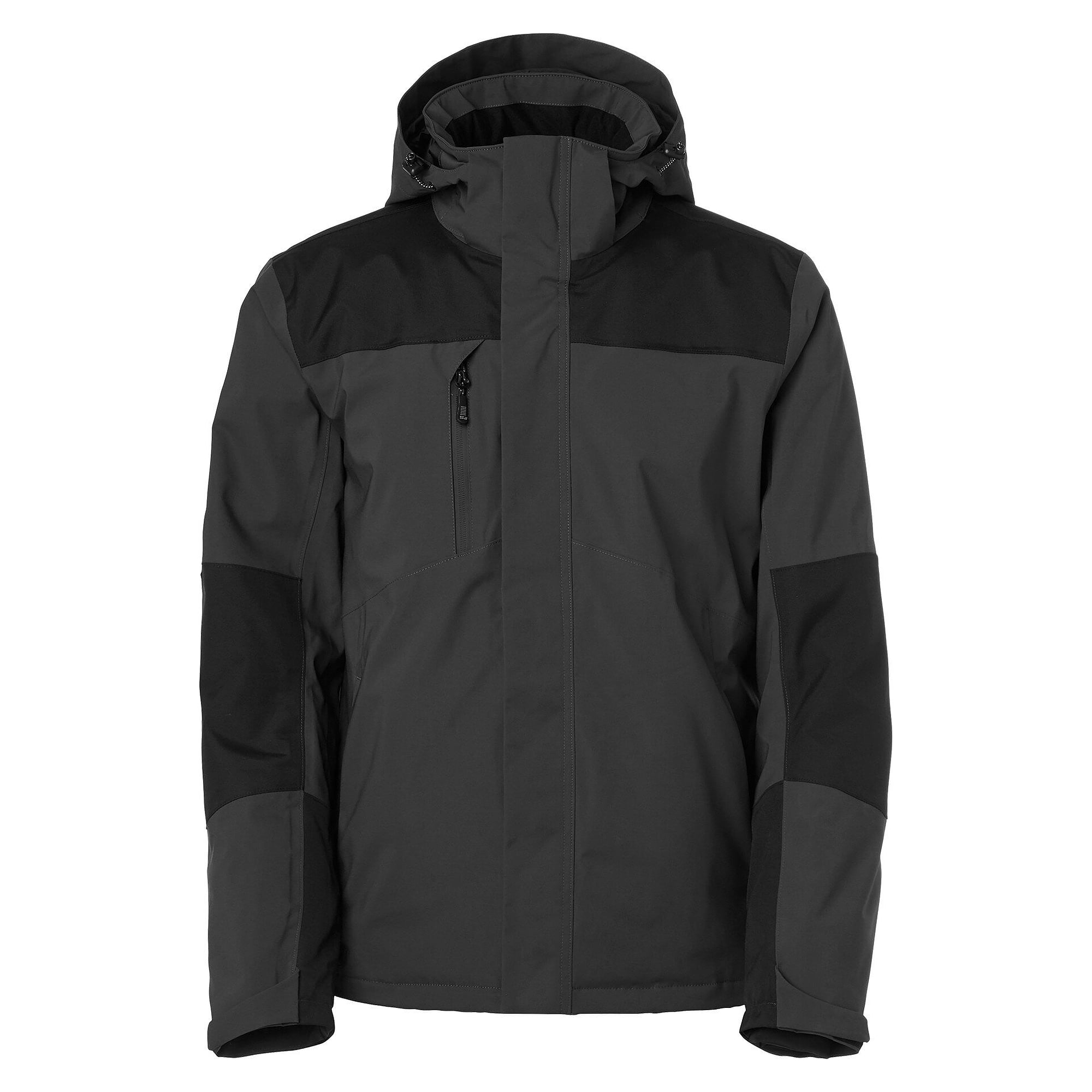 Wattierte Winterjacke Alex für Herren mit Verstärkungen, wasserabweisend, dunkelgrau - South West 1000369021