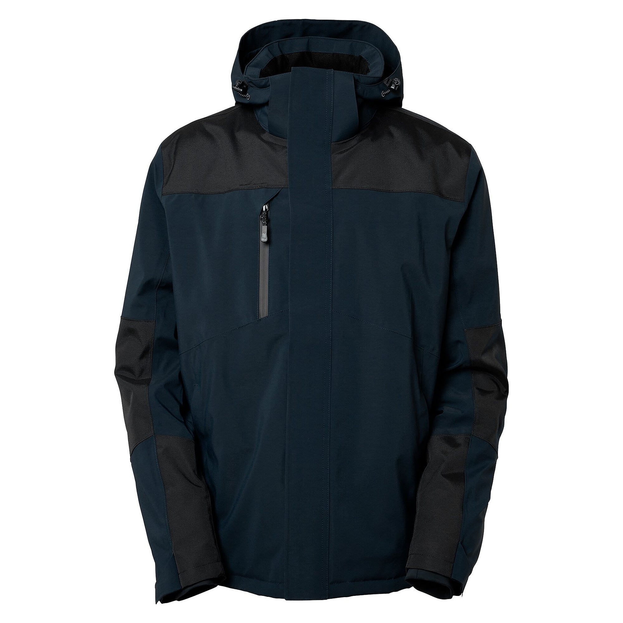 Wattierte Winterjacke Alex für Herren mit Verstärkungen, wasserabweisend, dunkles Navy - South West 1000369401