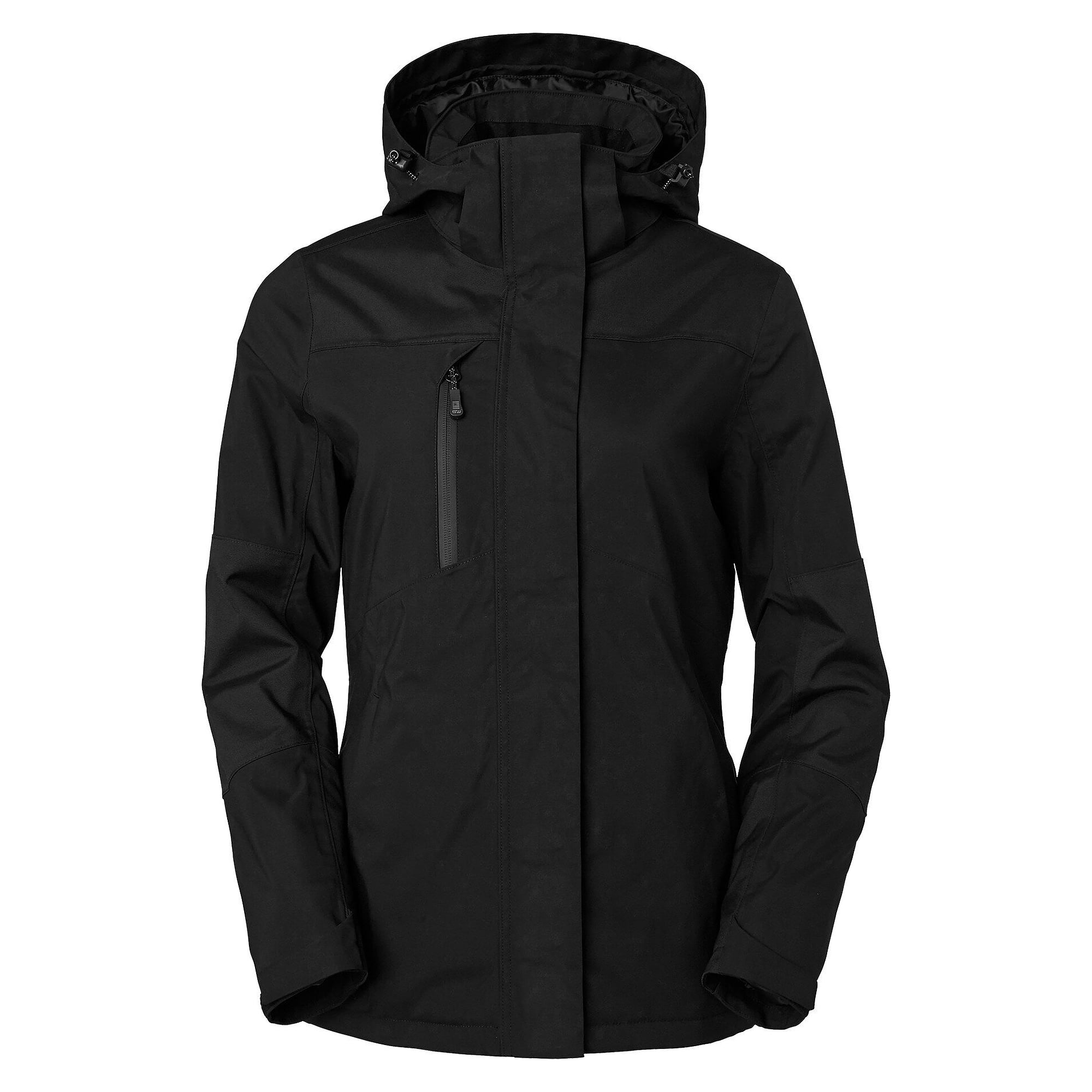 Gefütterte Winterjacke Allie für Damen mit Verstärkungen, wasserabweisend, schwarz - South West 1000370001
