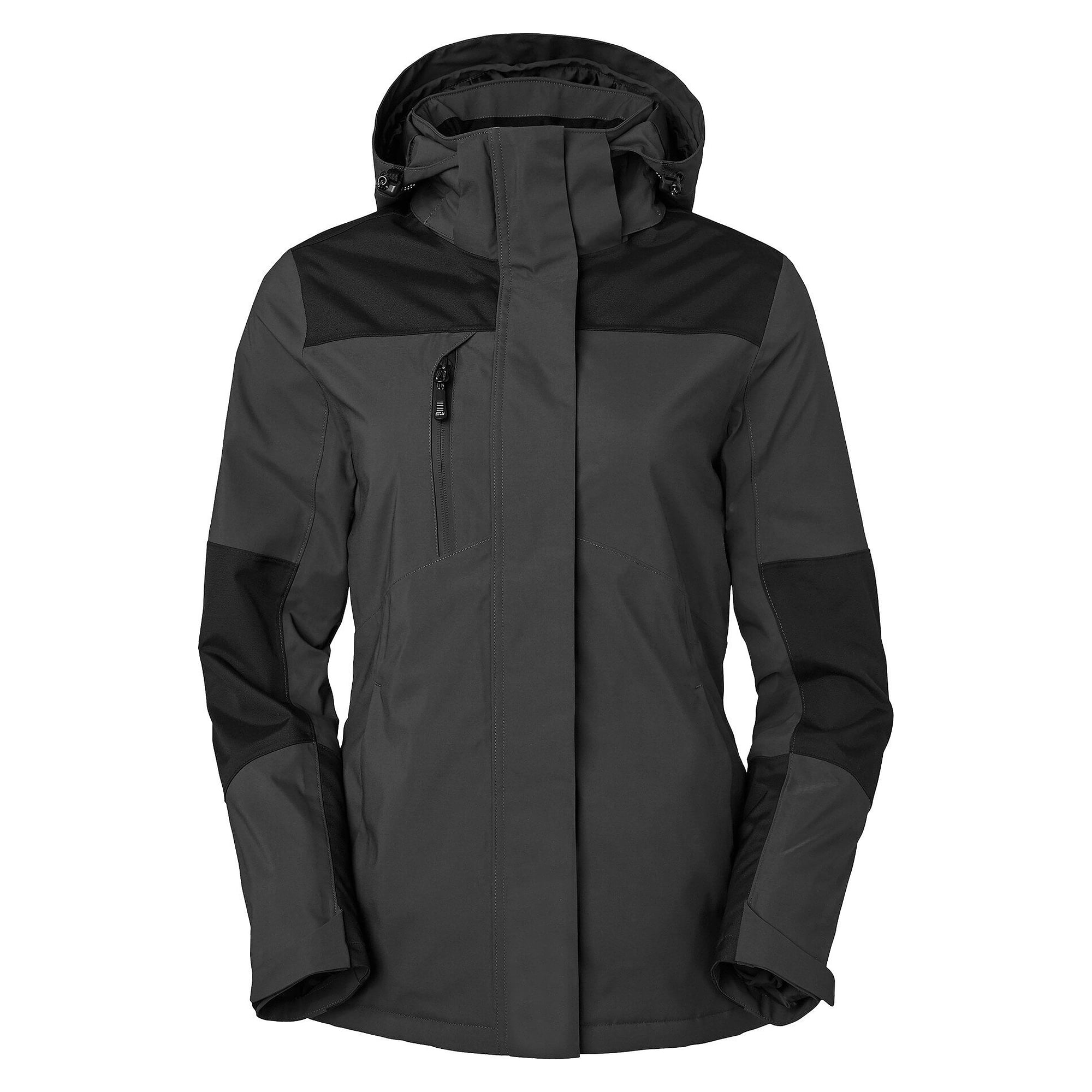 Gefütterte Winterjacke Allie für Damen mit Verstärkungen, wasserabweisend, dunkelgrau - South West 1000370021