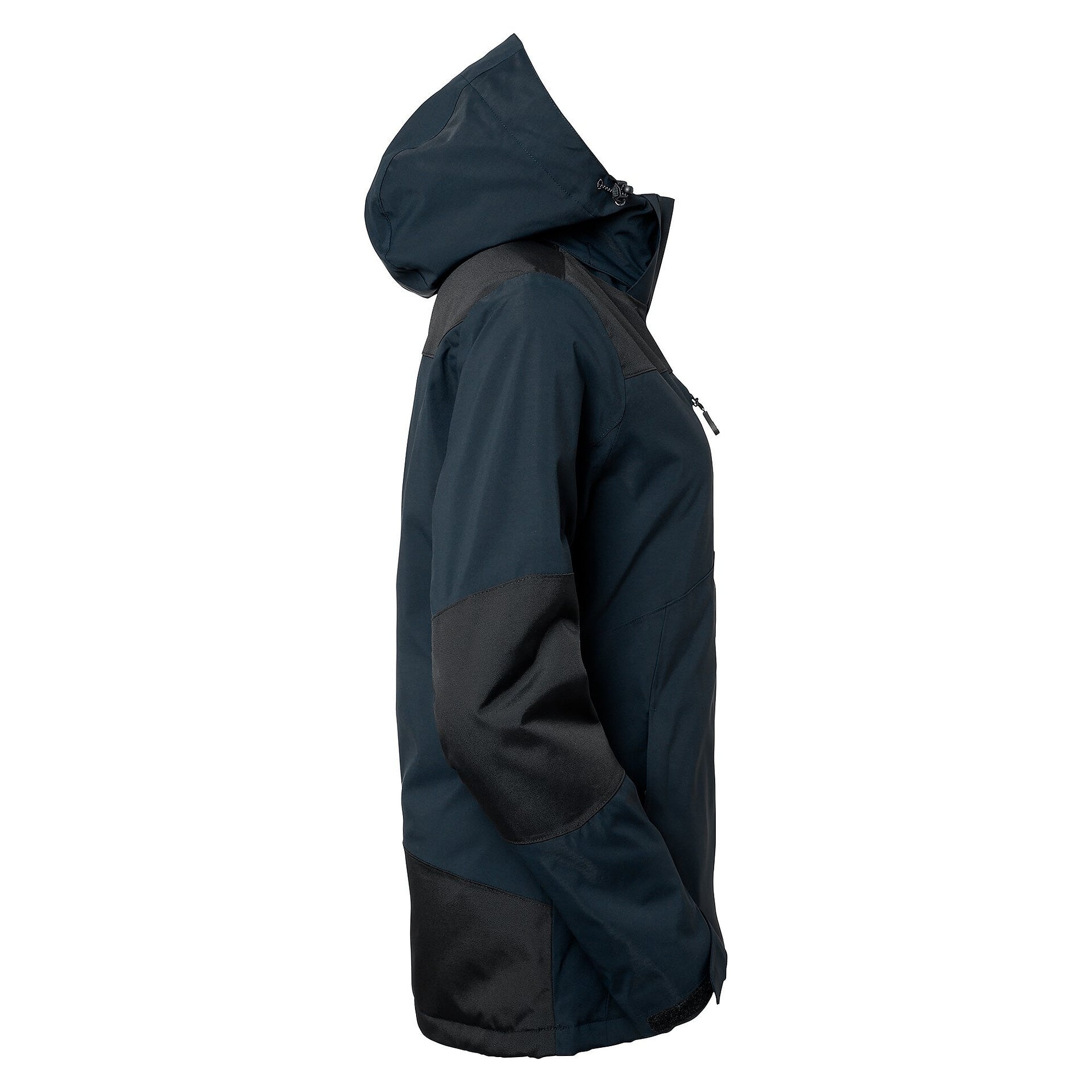 Veste d'hiver doublée femme Allie avec capuche, colonne d'eau 10 000 mm, bleu marine foncé - South West 1000370401