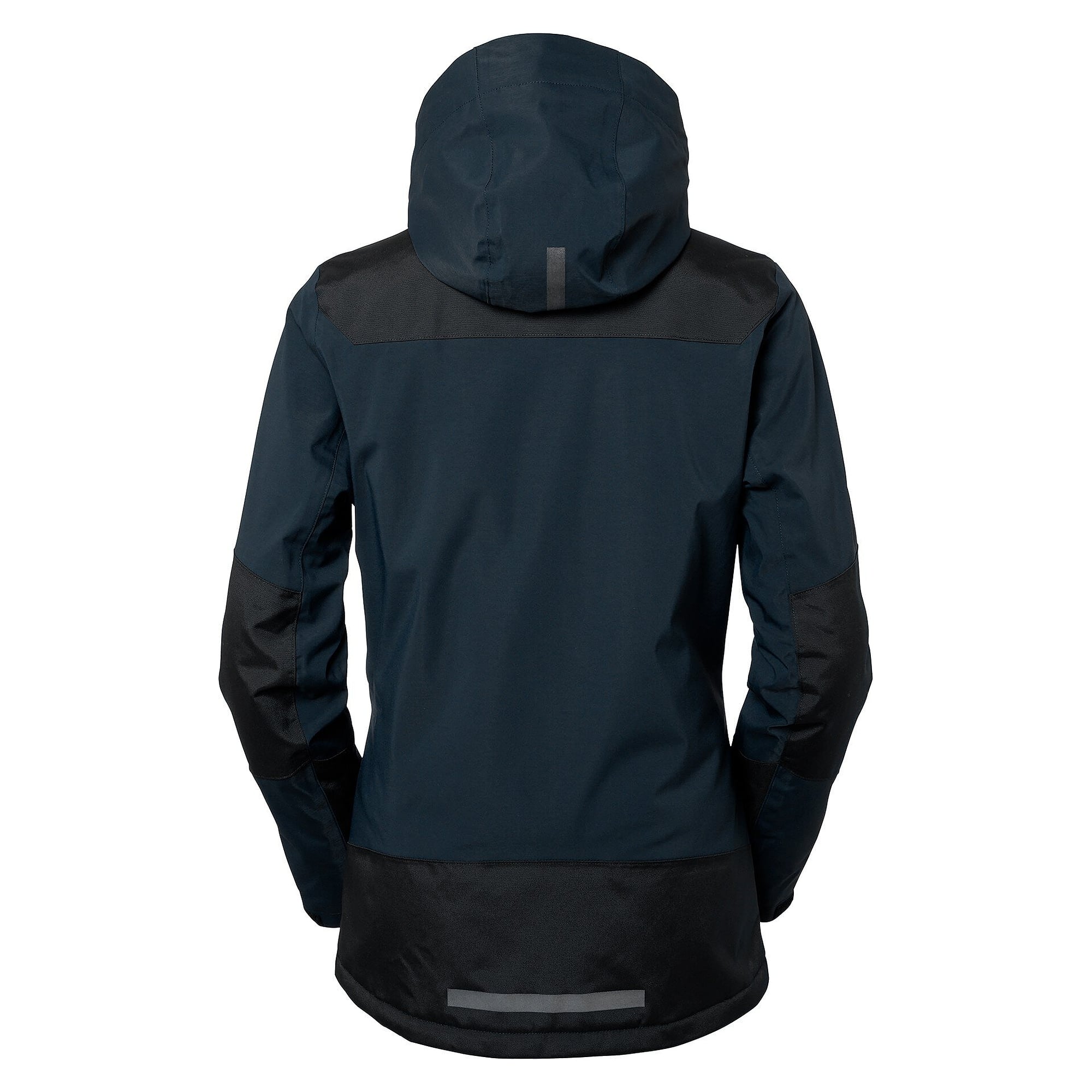Veste d'hiver doublée femme Allie avec capuche, colonne d'eau 10 000 mm, bleu marine foncé - South West 1000370401