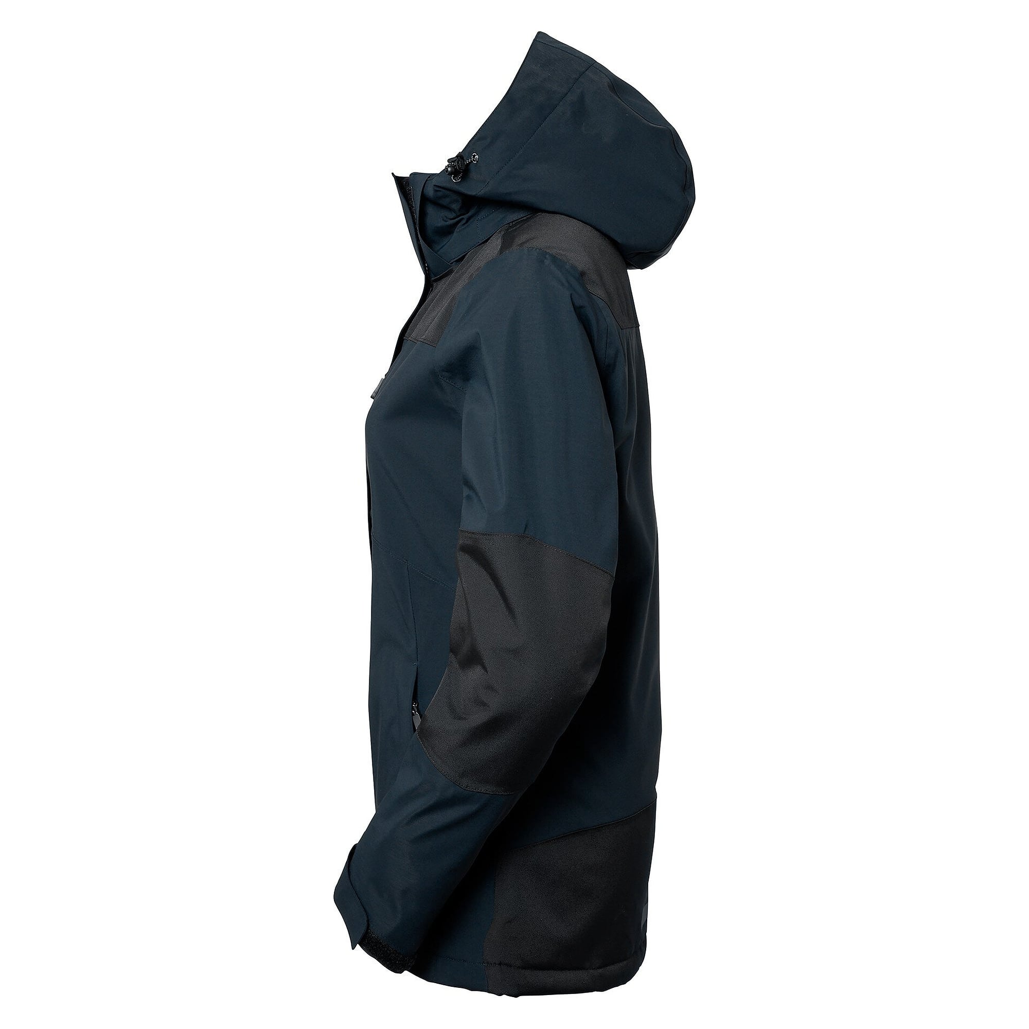 Veste d'hiver doublée femme Allie avec capuche, colonne d'eau 10 000 mm, bleu marine foncé - South West 1000370401
