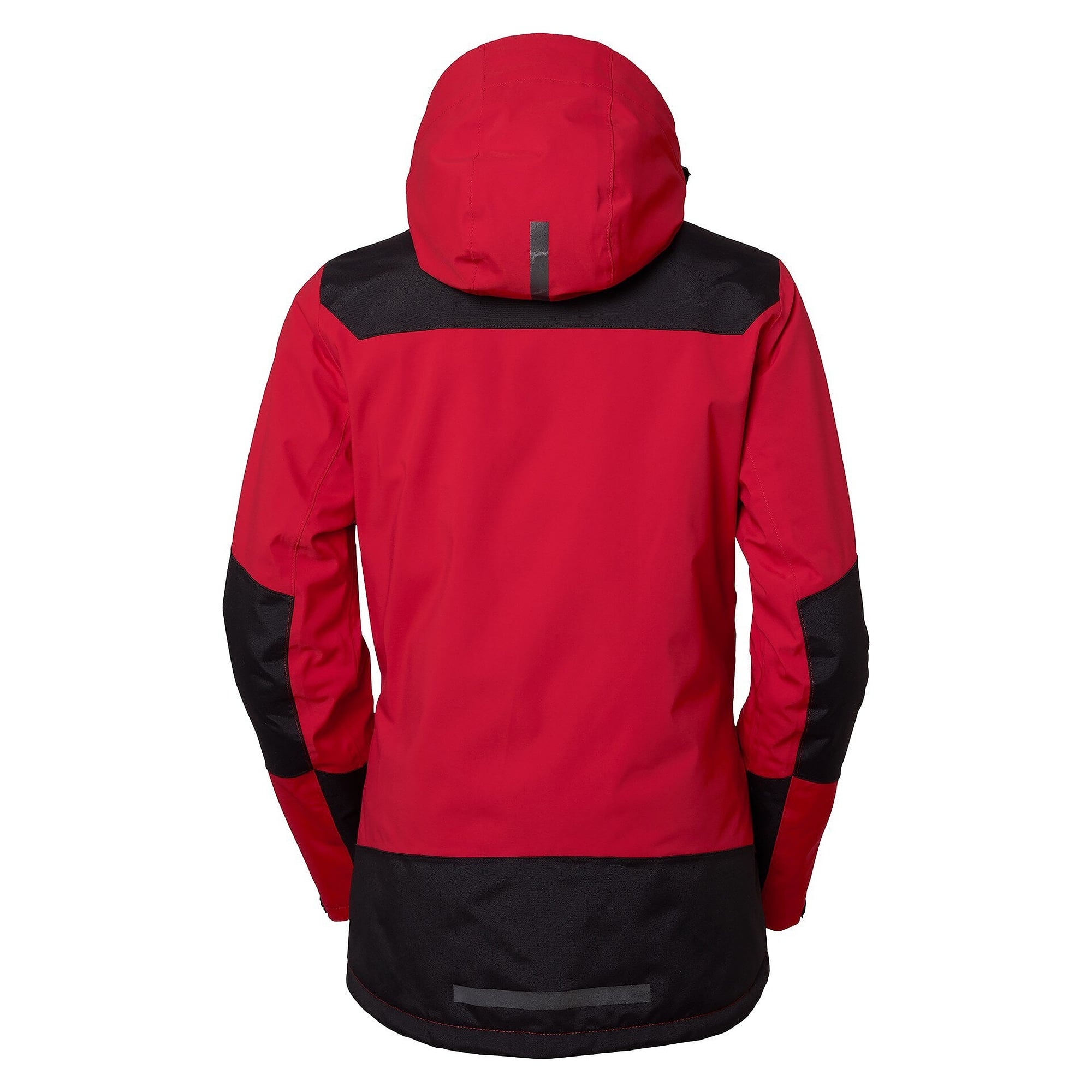 Allie women's padded winter jacket with hood, 10,000 mm water column, red - South West 1000370607