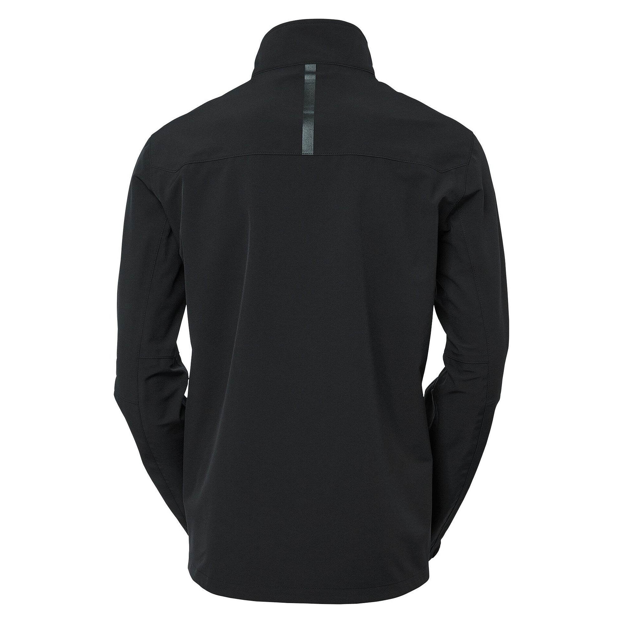 Veste shell homme Miles noir en polyester stretch recyclé, colonne d'eau 10 000 mm - South West 1000371001