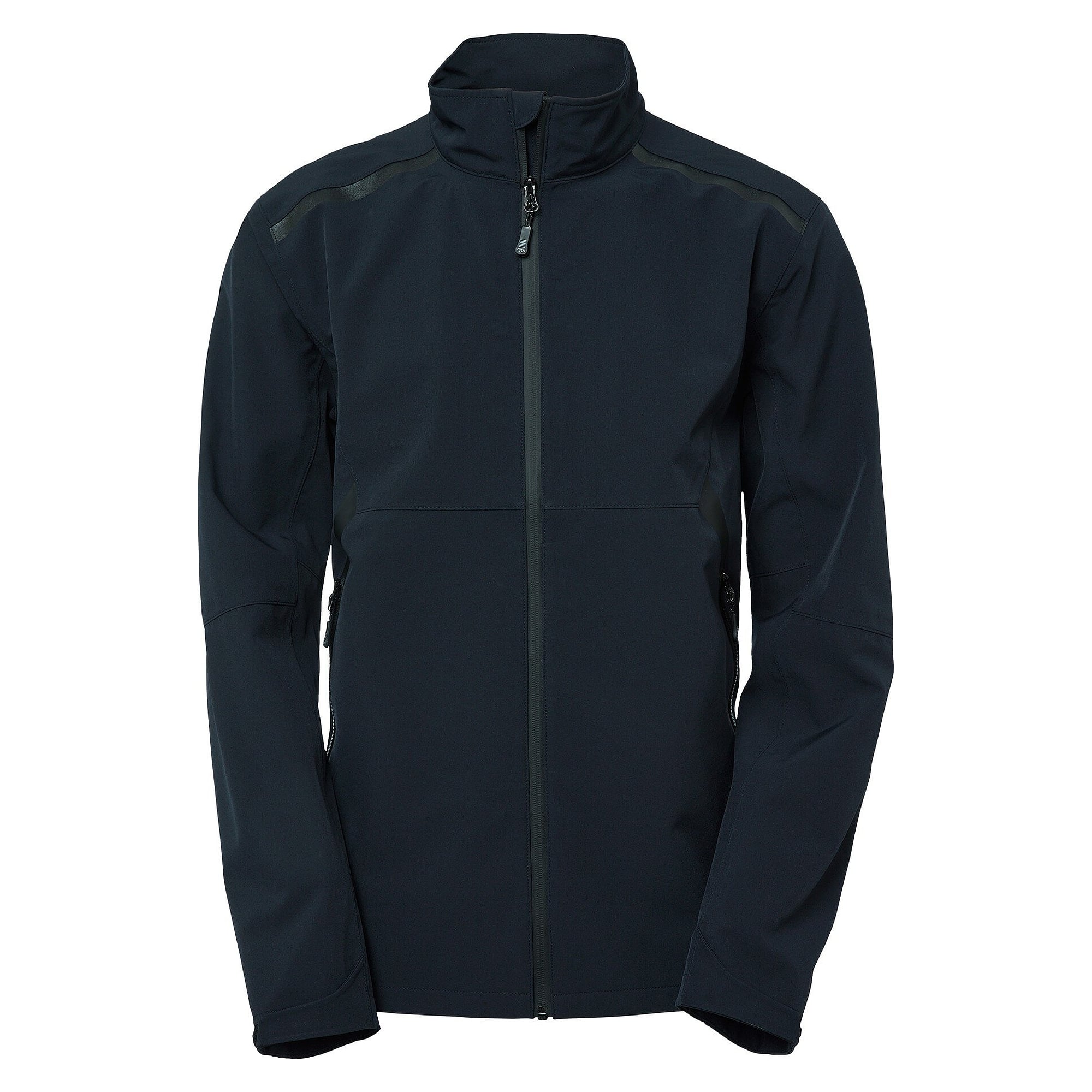 Veste shell homme Miles bleu marine foncé en polyester stretch recyclé, colonne d'eau 10 000 mm - South West 1000371401