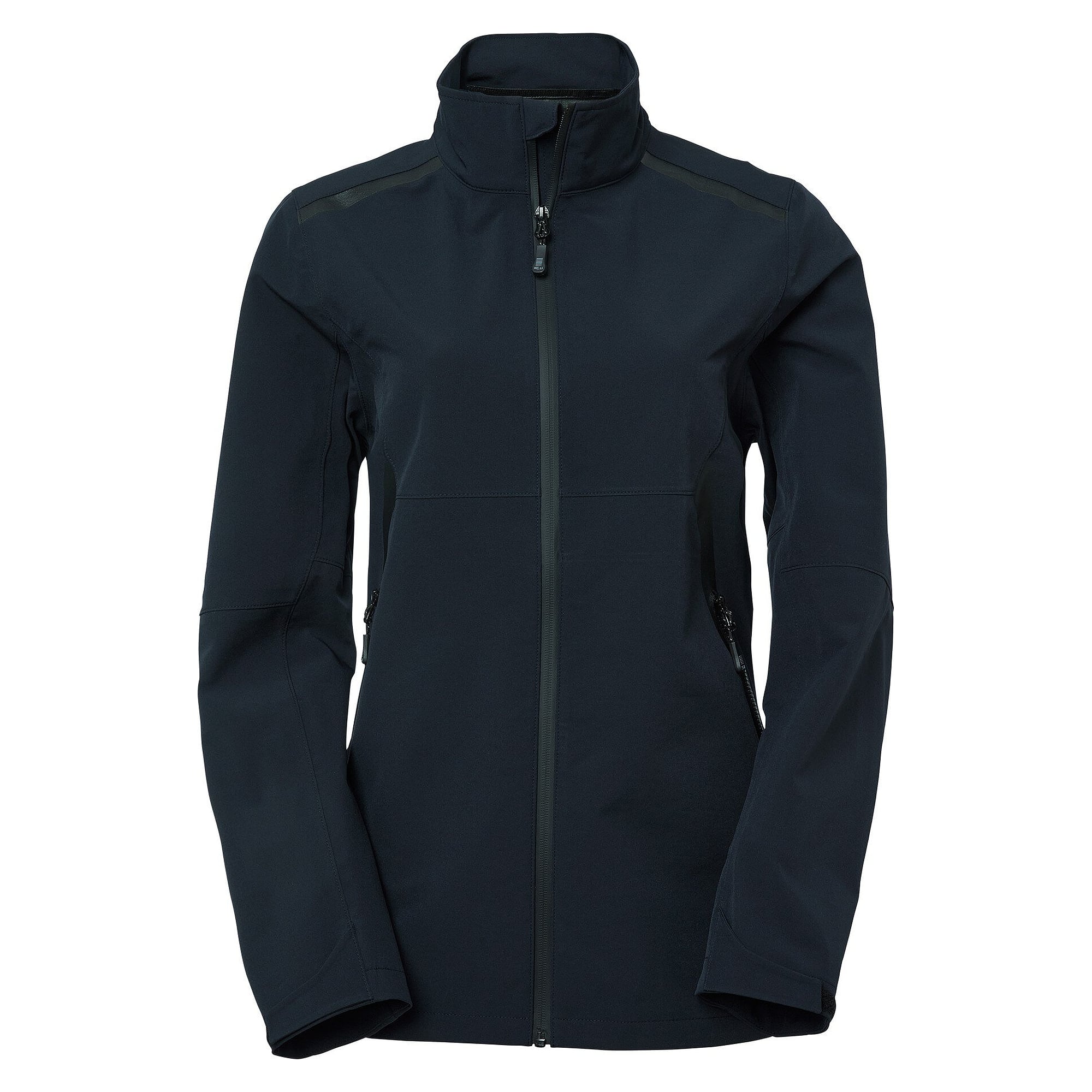 Damen-Shelljacke Milla dunkel navyblau aus recyceltem Stretch-Polyester, 10.000 mm Wassersäule - South West 1000372401