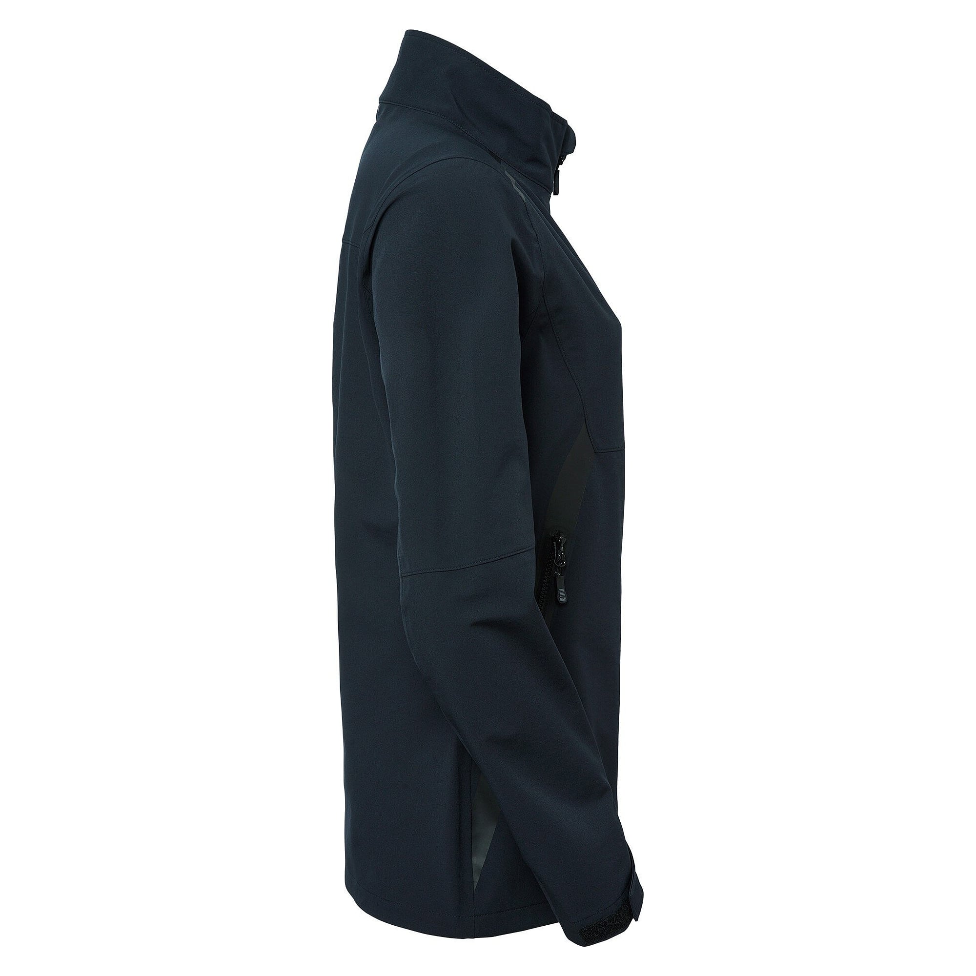 Damen-Shelljacke Milla dunkel navyblau aus recyceltem Stretch-Polyester, 10.000 mm Wassersäule - South West 1000372401