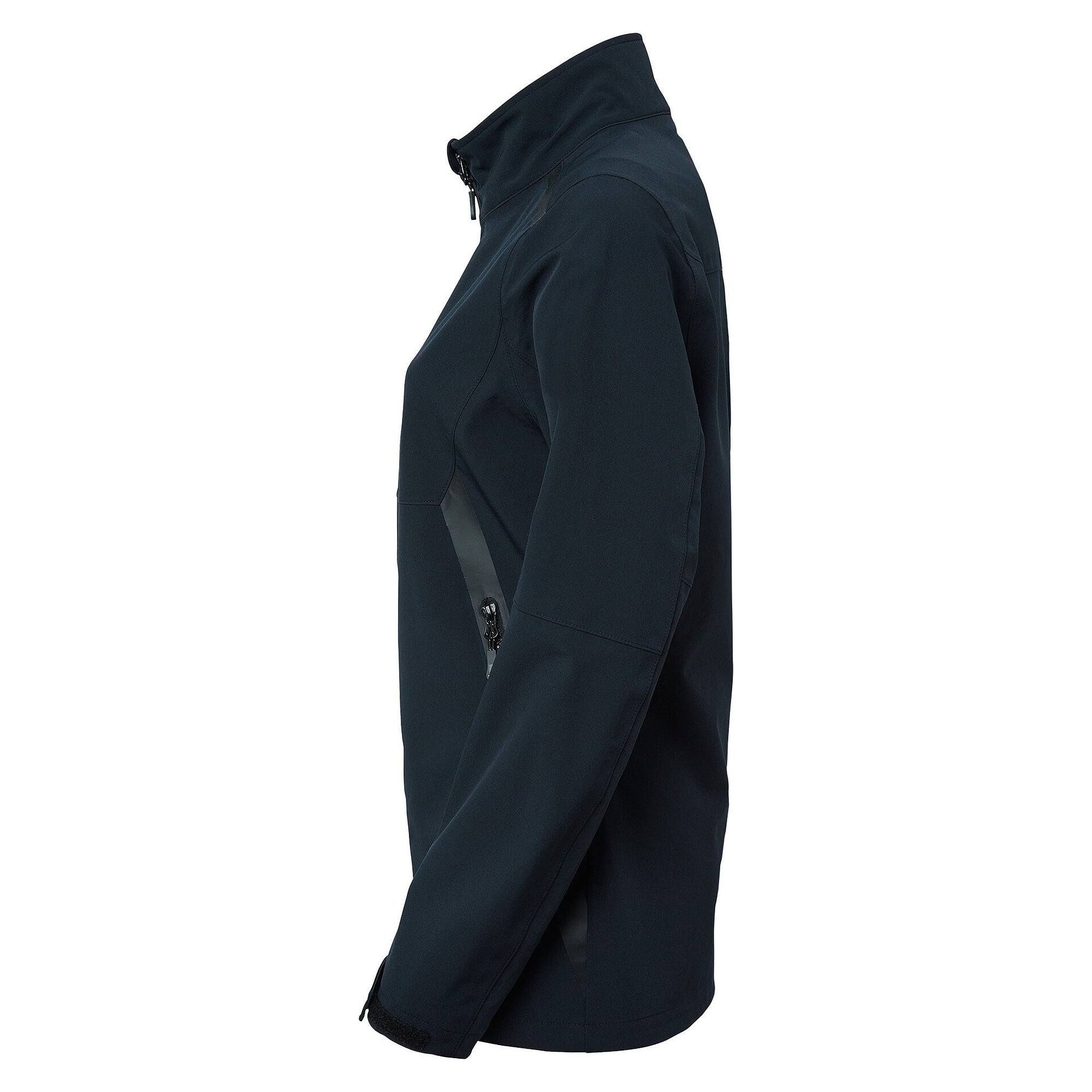 Damen-Shelljacke Milla dunkel navyblau aus recyceltem Stretch-Polyester, 10.000 mm Wassersäule - South West 1000372401